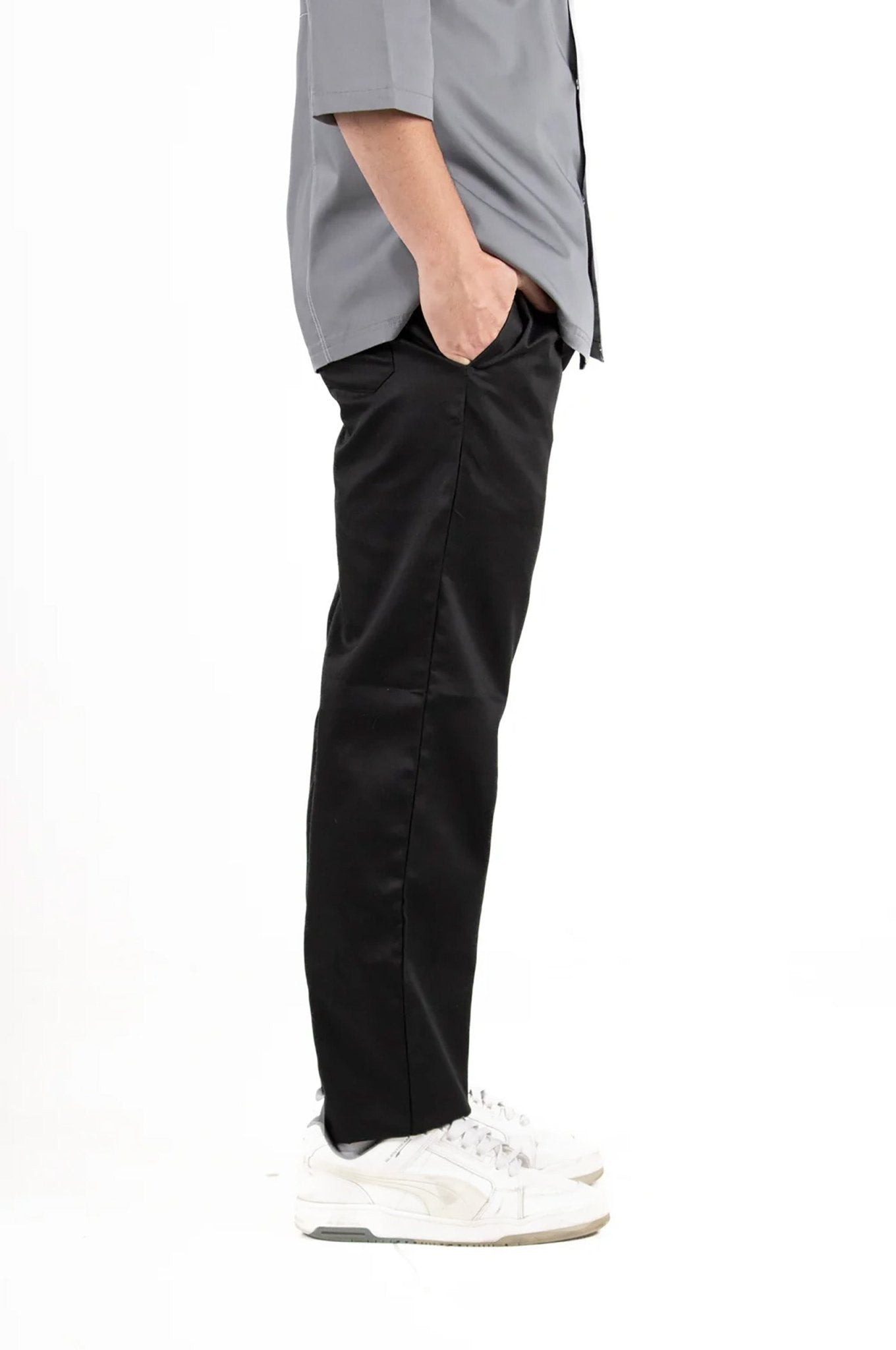 PANTALON DELHI CHEF CABALLERO #Color_Negro
