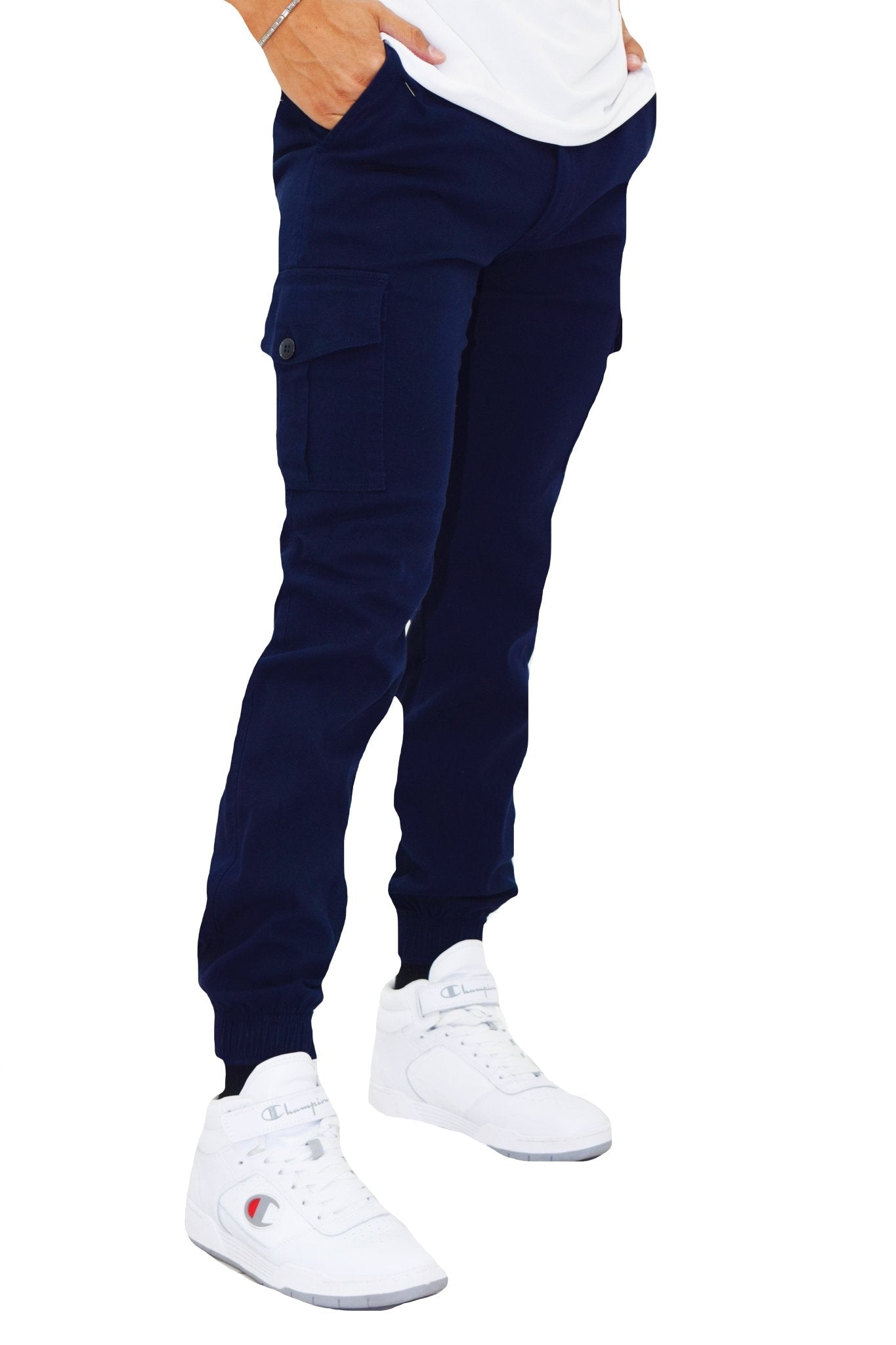 PANTALÓN CARGO JOGGER LORETO HOMBRE #Color_Azul Marino