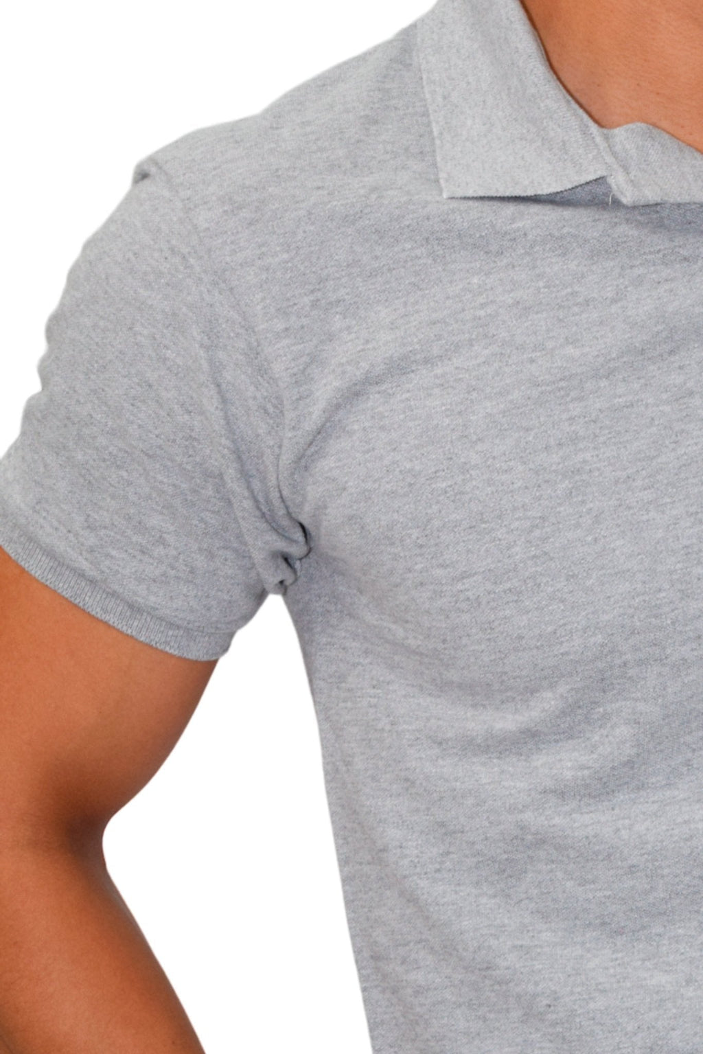 PLAYERA TIPO POLO ESTAMBUL HOMBRE  #Color_Gris