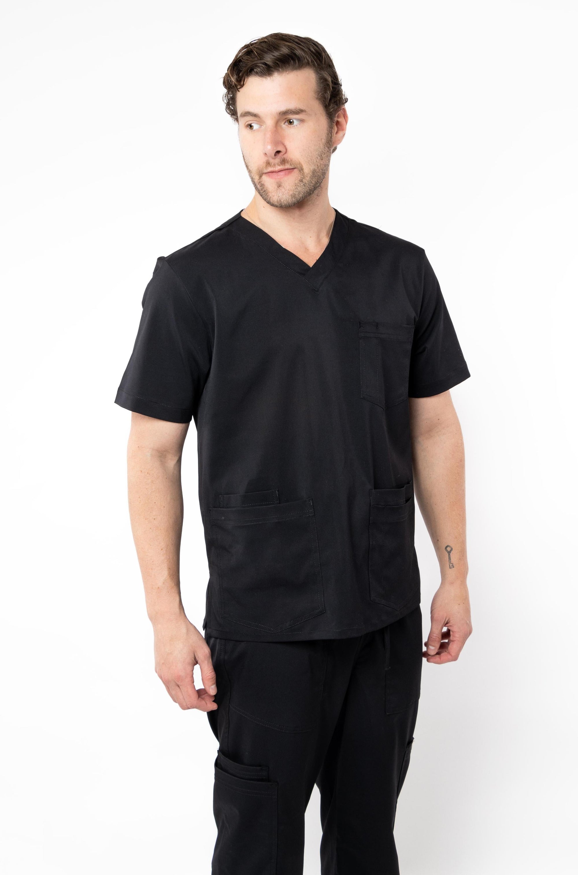 FILIPINA MÉDICA PARA SCRUB CAMBRIDGE HOMBRE #Color_Negro