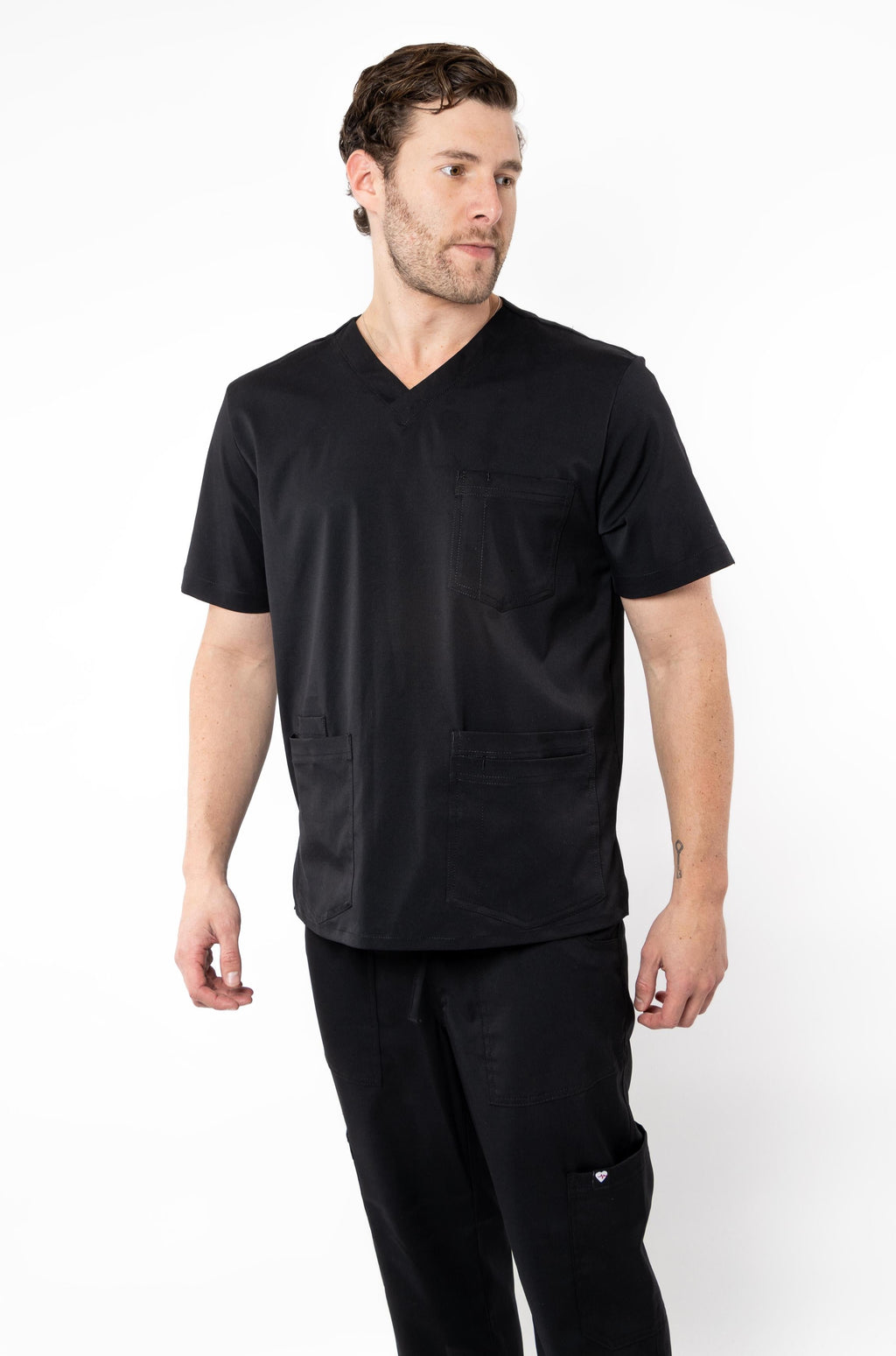 FILIPINA MÉDICA PARA SCRUB CAMBRIDGE HOMBRE #Color_Negro