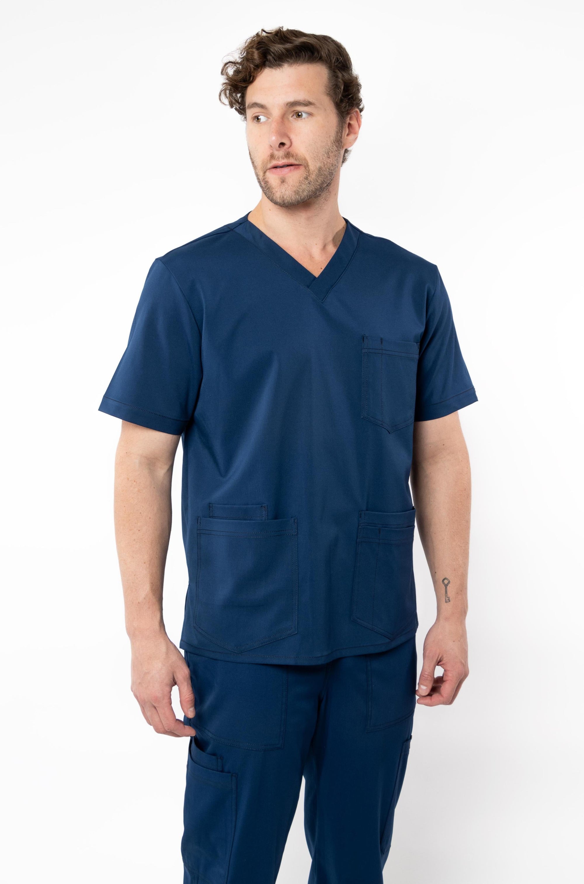 FILIPINA MÉDICA PARA SCRUB CAMBRIDGE HOMBRE #Color_Azul marino