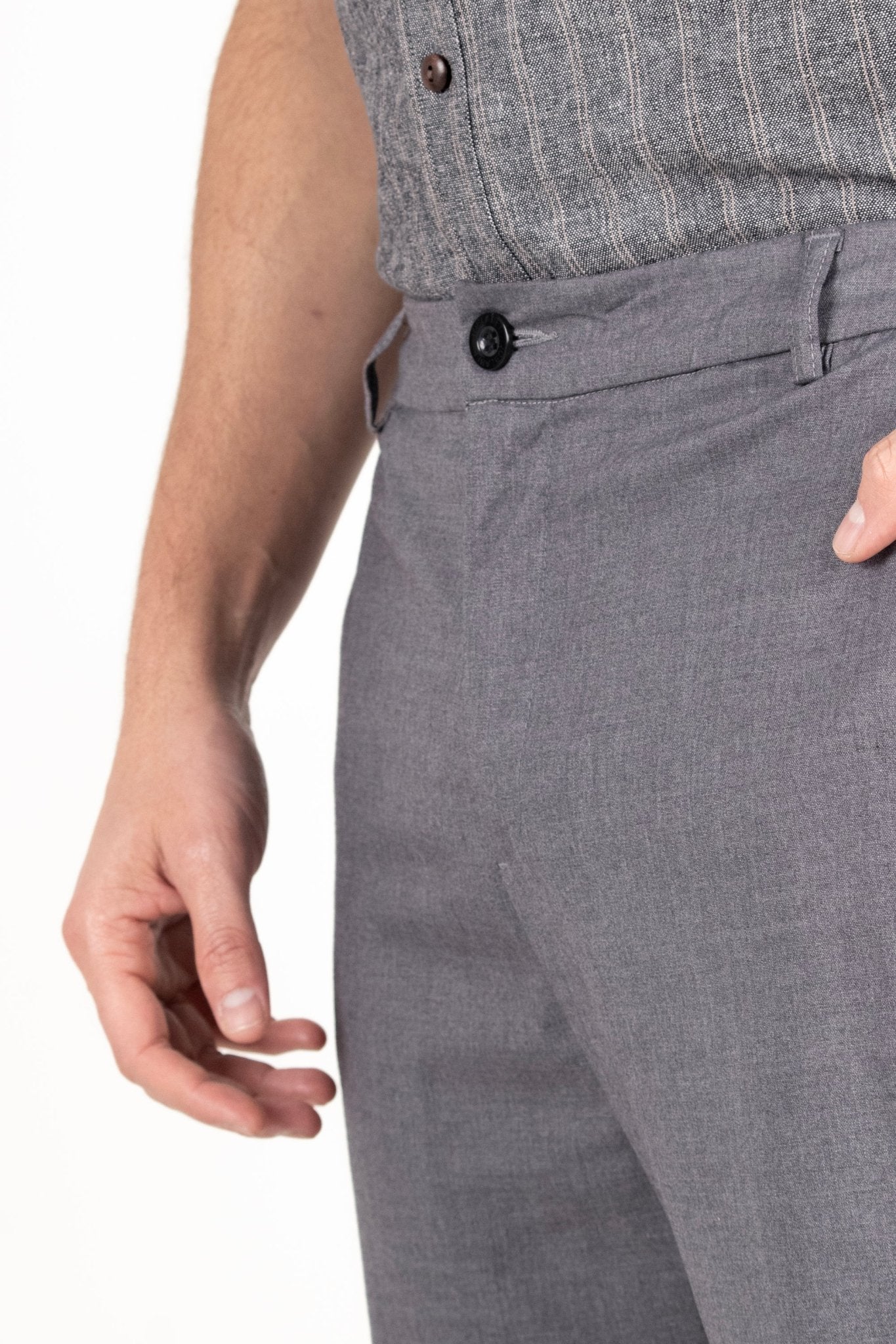 PANTALON RECTO VALENCIA CABALLERO #Color_Gris