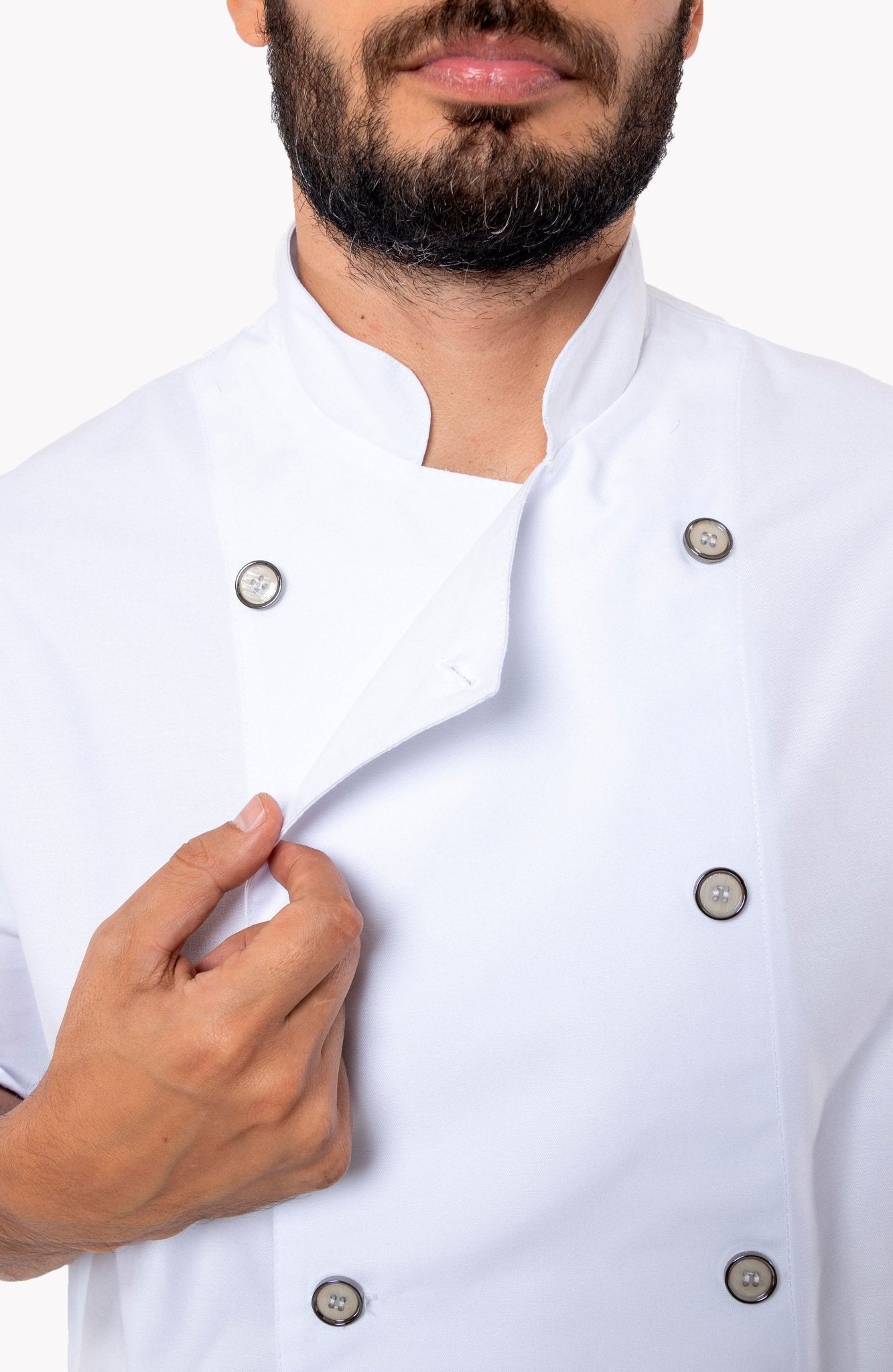 FILIPINA CHEF MANGA CORTA HONOLULU HOMBRE #Color_Blanco
