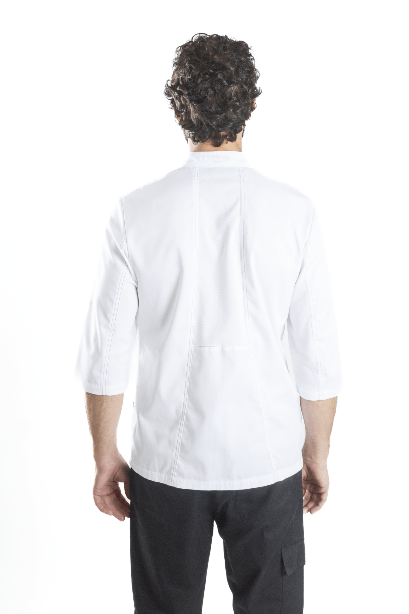 FILIPINA DE CHEF HOMBRE ZÚRICH MANGA 3/4
#Color_Blanco
