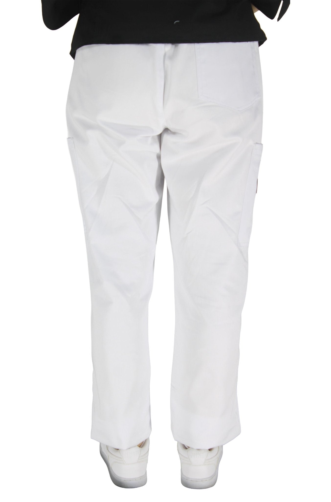 PANTALÓN CHEF RAYAS SEÚL MUJER #Color_Blanco