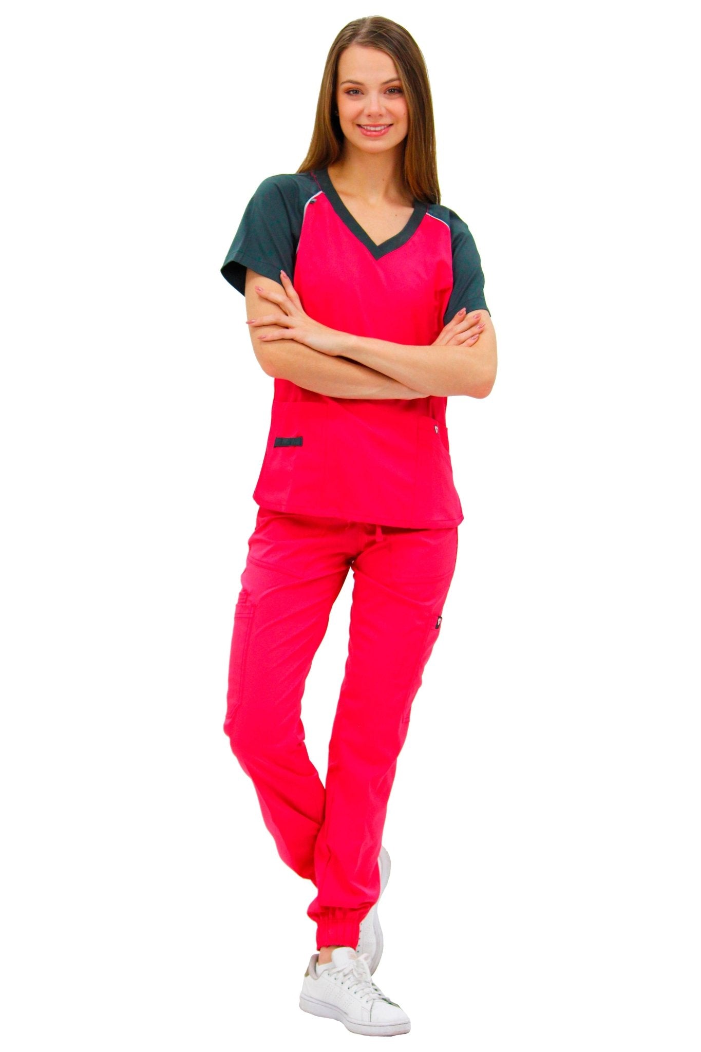 PANTALÓN MÉDICO JOGGER PARA SCRUB ARGOS MUJER #Color_Rosa