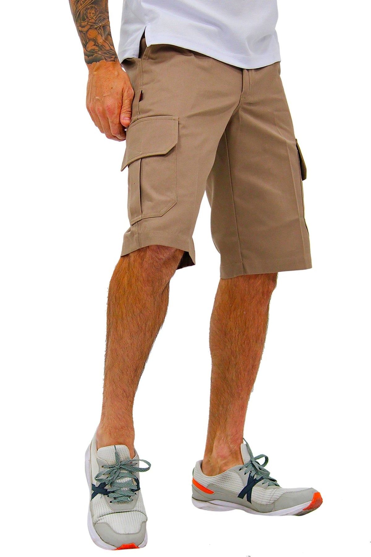 BERMUDAS TIPO CARGO HAWAI HOMBRE #Color_Café