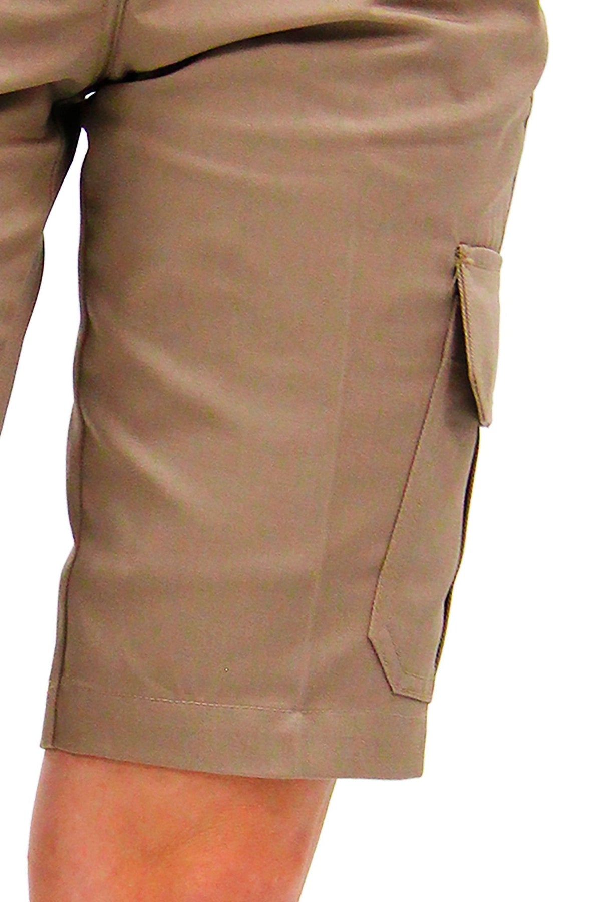BERMUDAS TIPO CARGO HAWAI MUJER #Color_Café