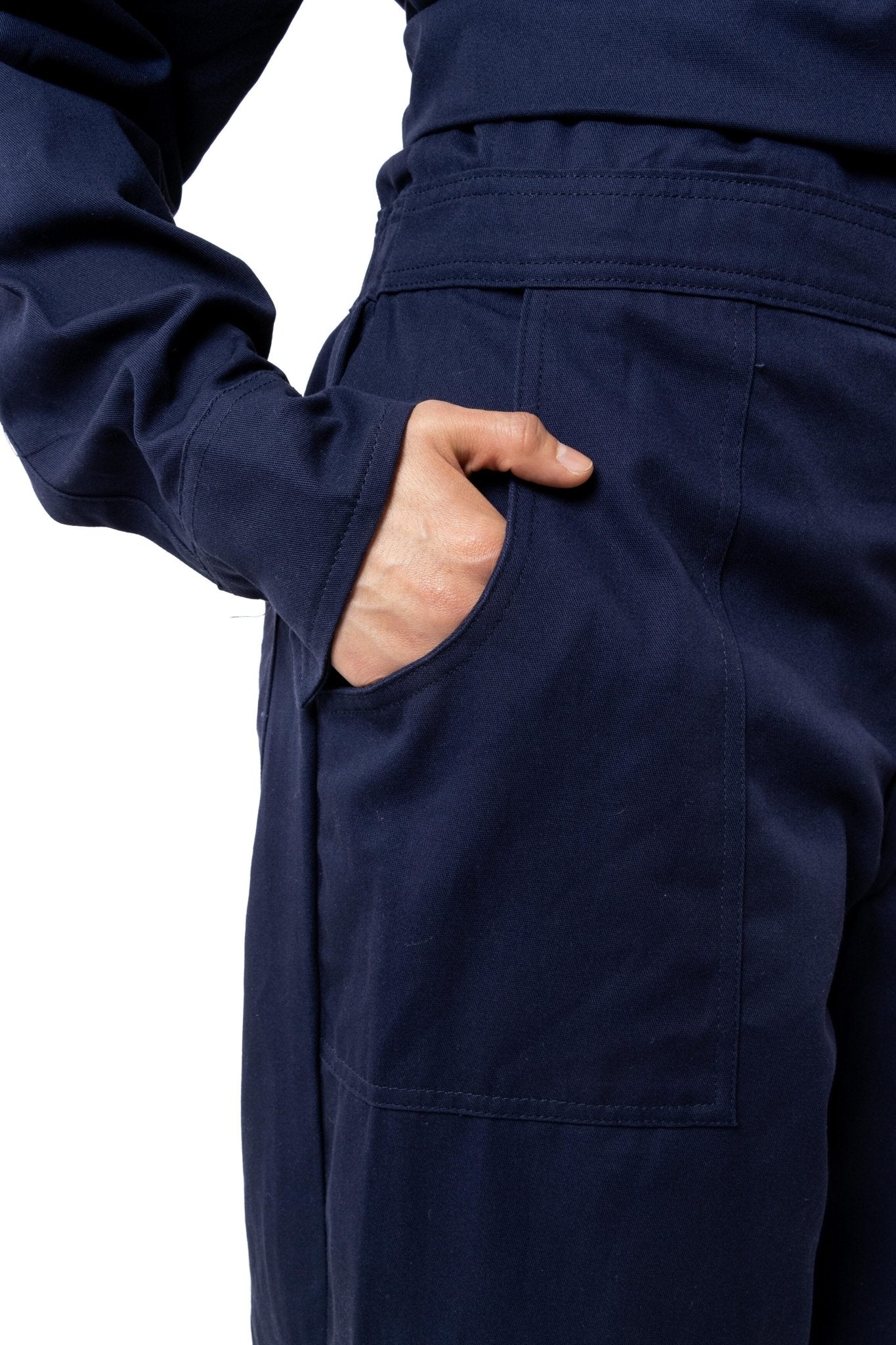 JEANS DE TRABAJO MEDELLIN MUJER #Color_Azul Marino
