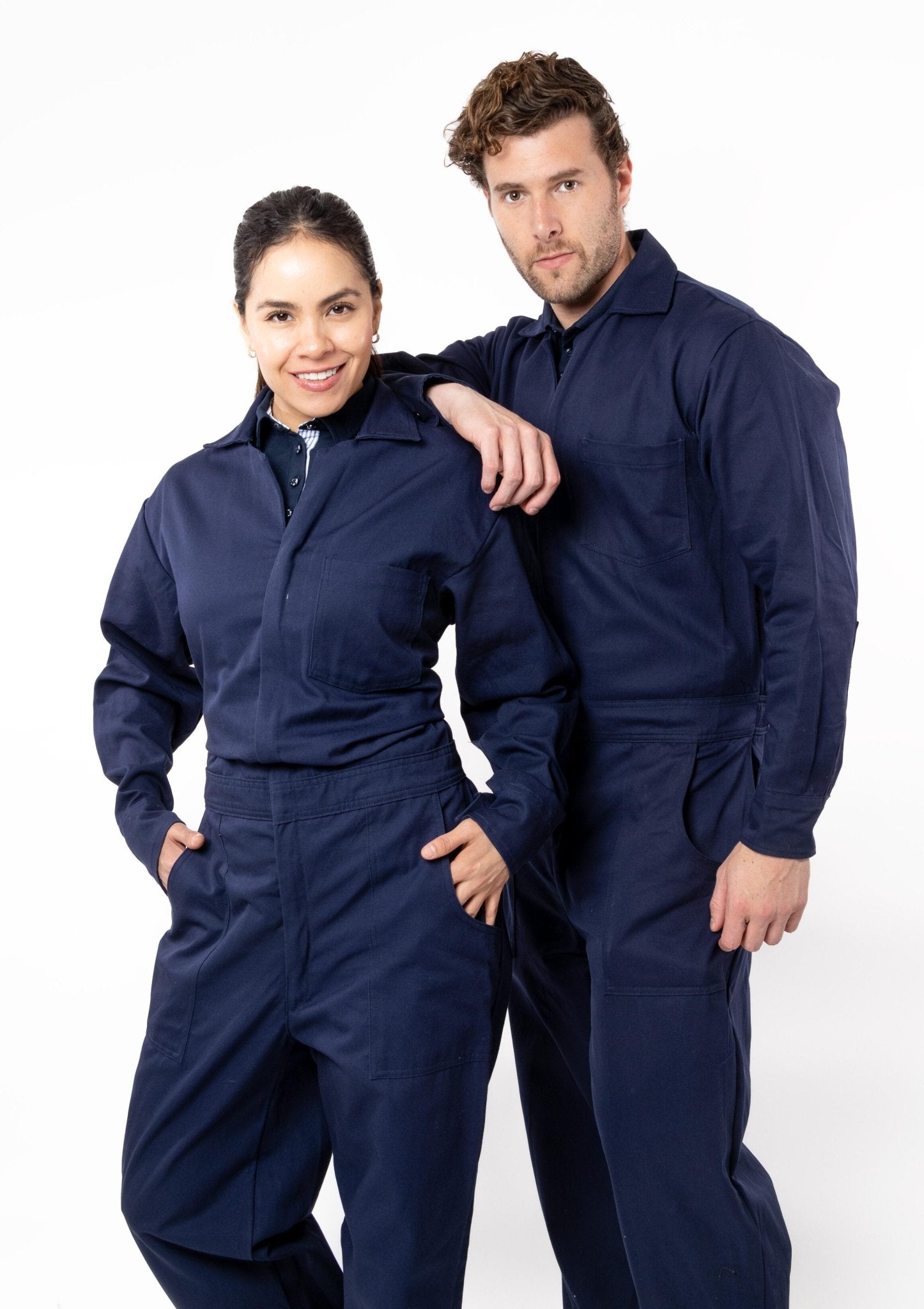 JEANS DE TRABAJO MEDELLIN MUJER #Color_Azul Marino