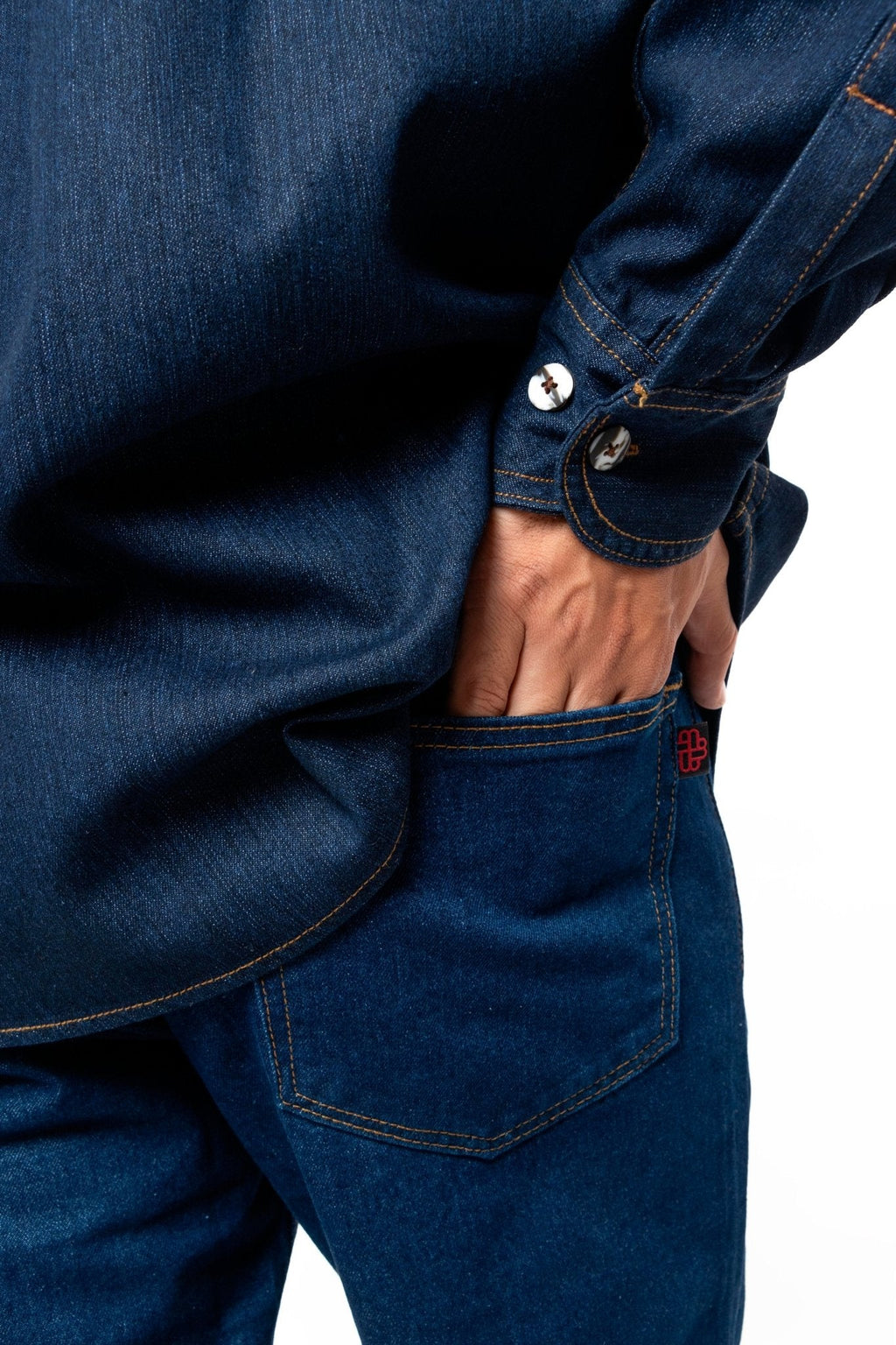 JEANS DE TRABAJO MEDELLIN MUJER #Color_Azul Marino