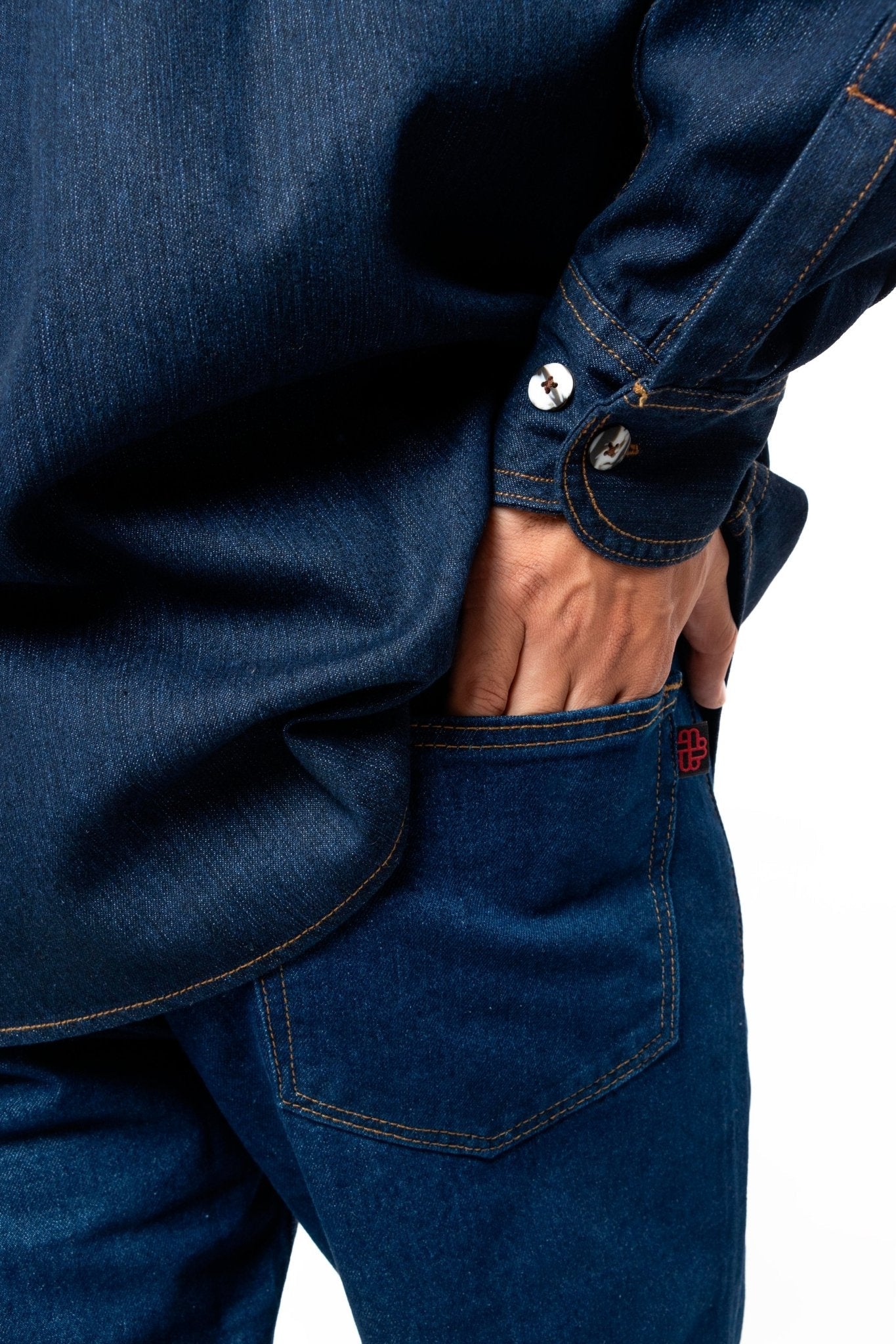 JEANS DE TRABAJO MEDELLIN MUJER #Color_Azul Marino