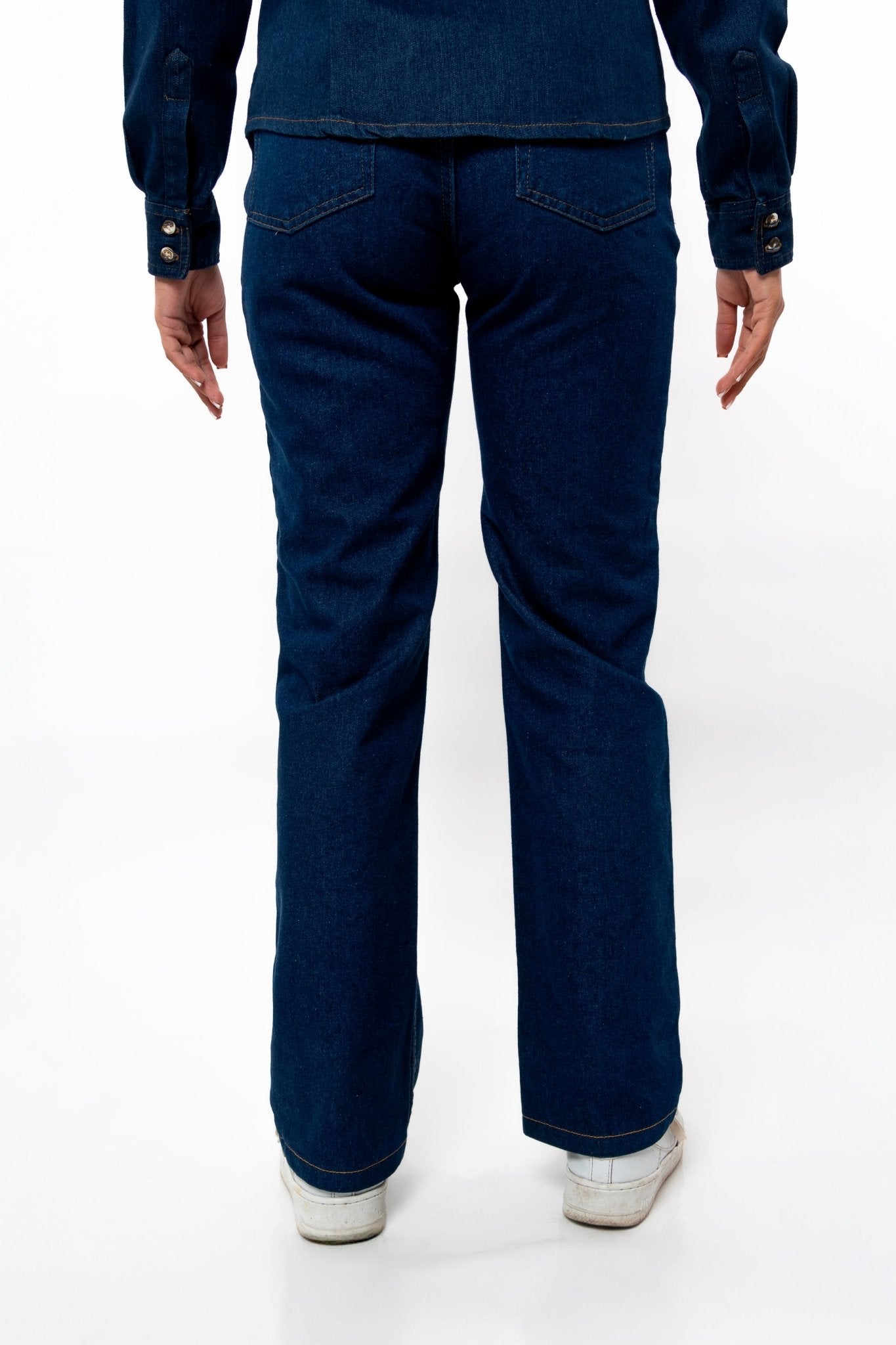 JEANS DE TRABAJO MEDELLIN MUJER #Color_Azul Mezclilla