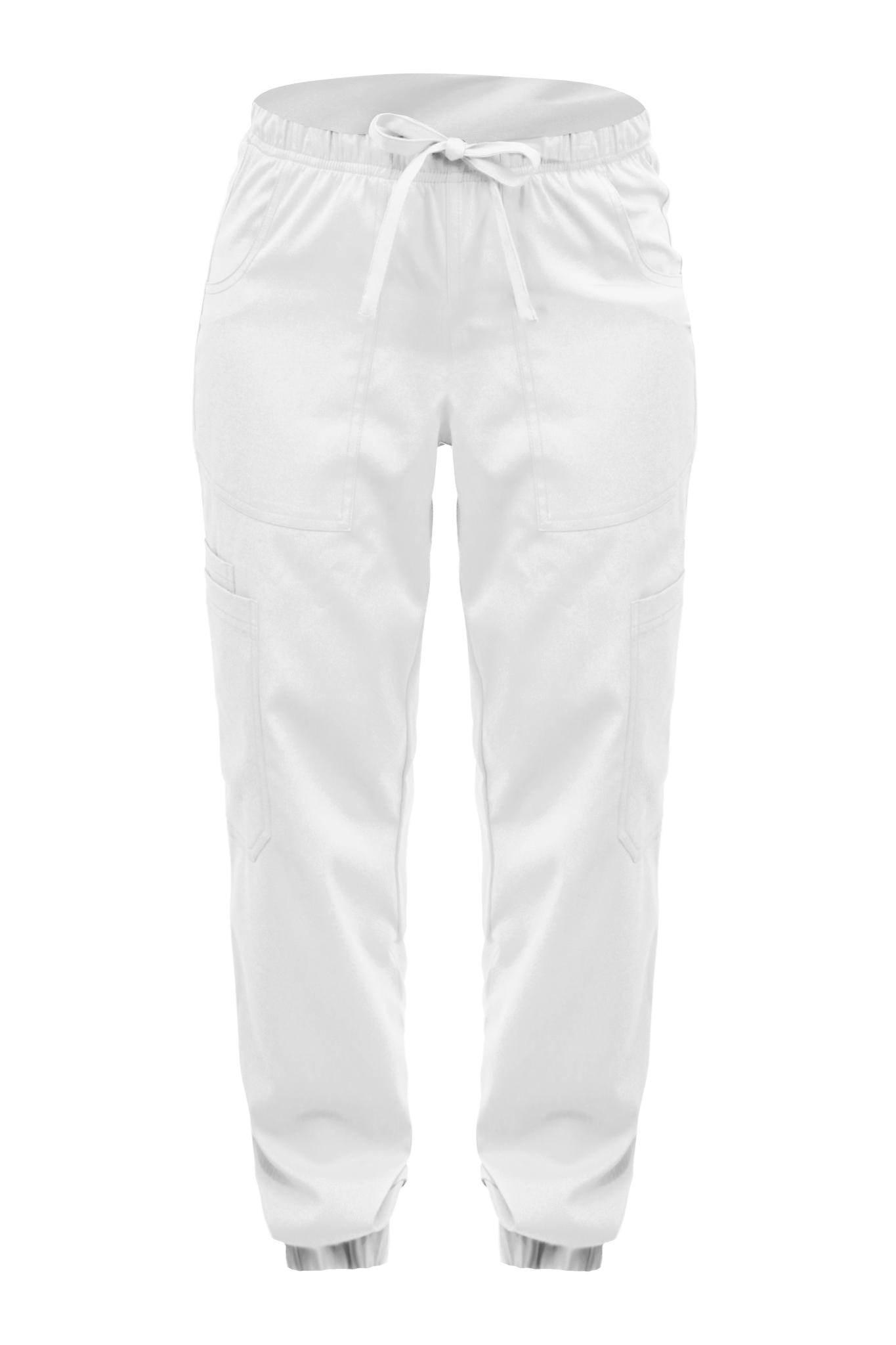 PANTALÓN MÉDICO JOGGER PARA SCRUB STANFORD MUJER #Color_Blanco
