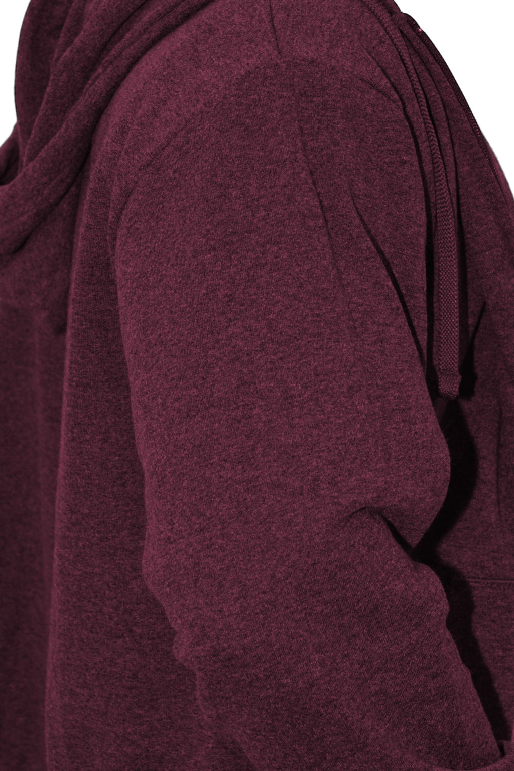 SUDADERA CAPUCHA Y CIERRE LIVERPOOL UNISEX #Color_Vino