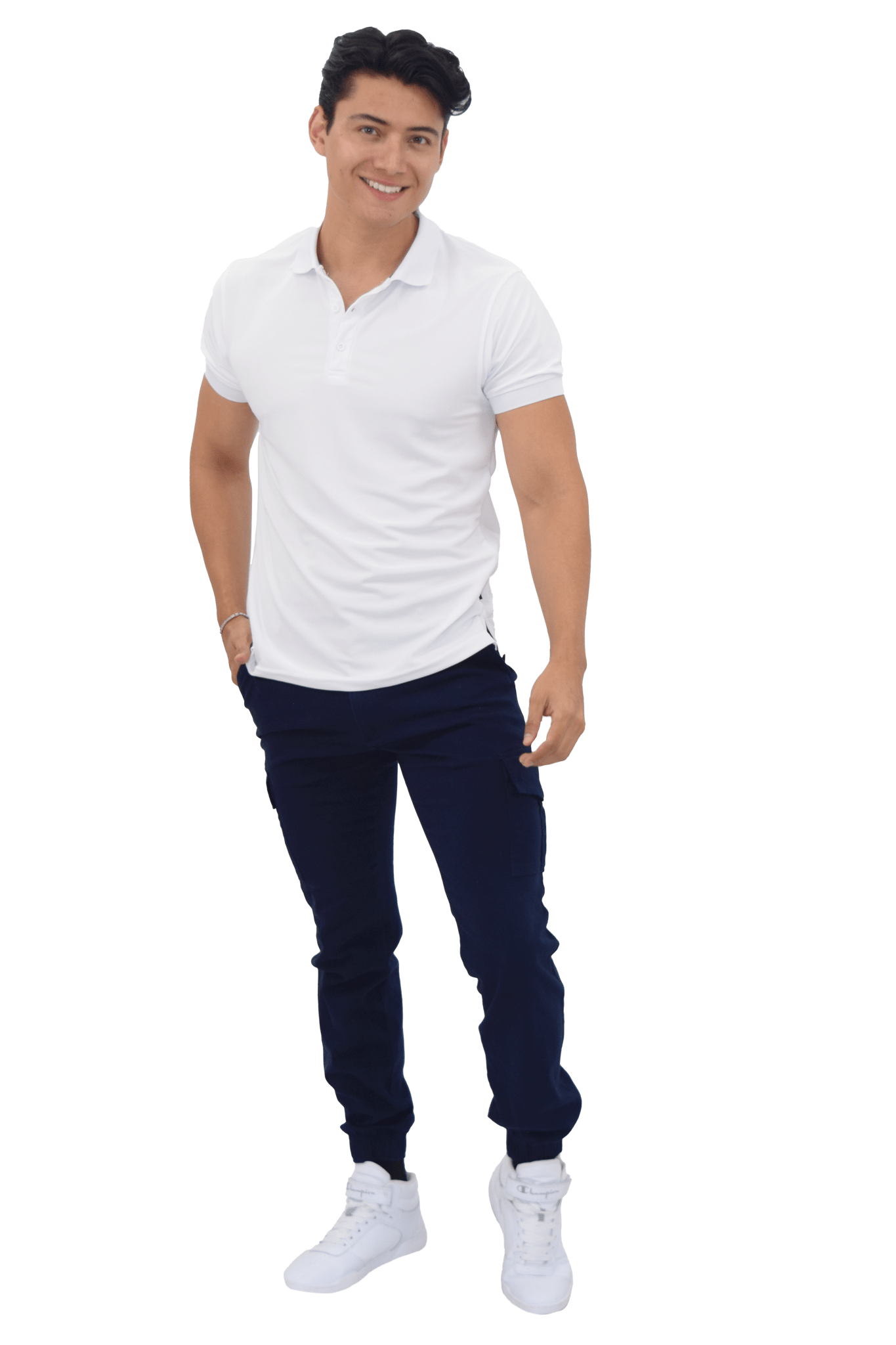 PANTALÓN CARGO JOGGER LORETO HOMBRE #Color_Azul Marino