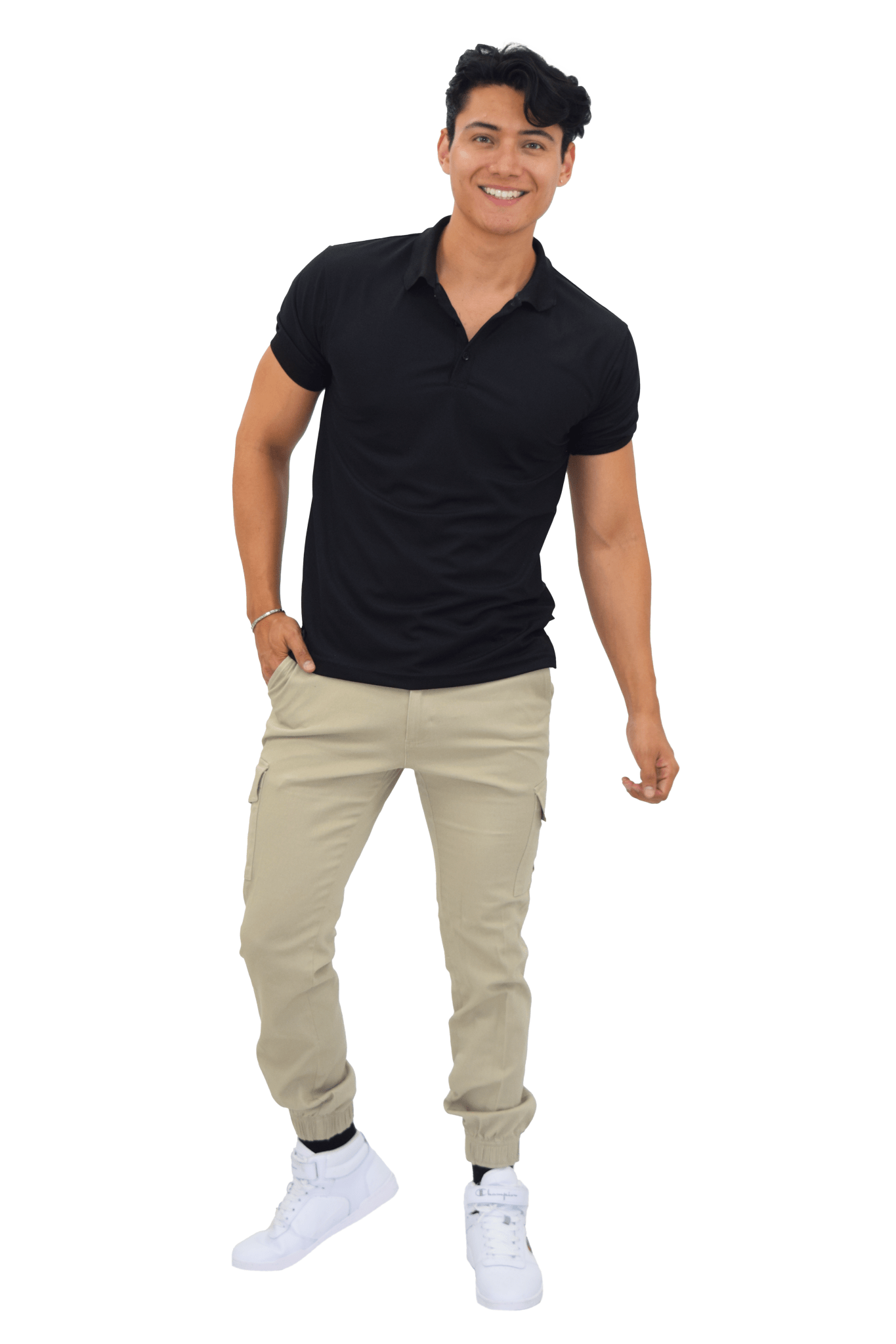 PANTALÓN CARGO JOGGER LORETO HOMBRE #Color_Cafe