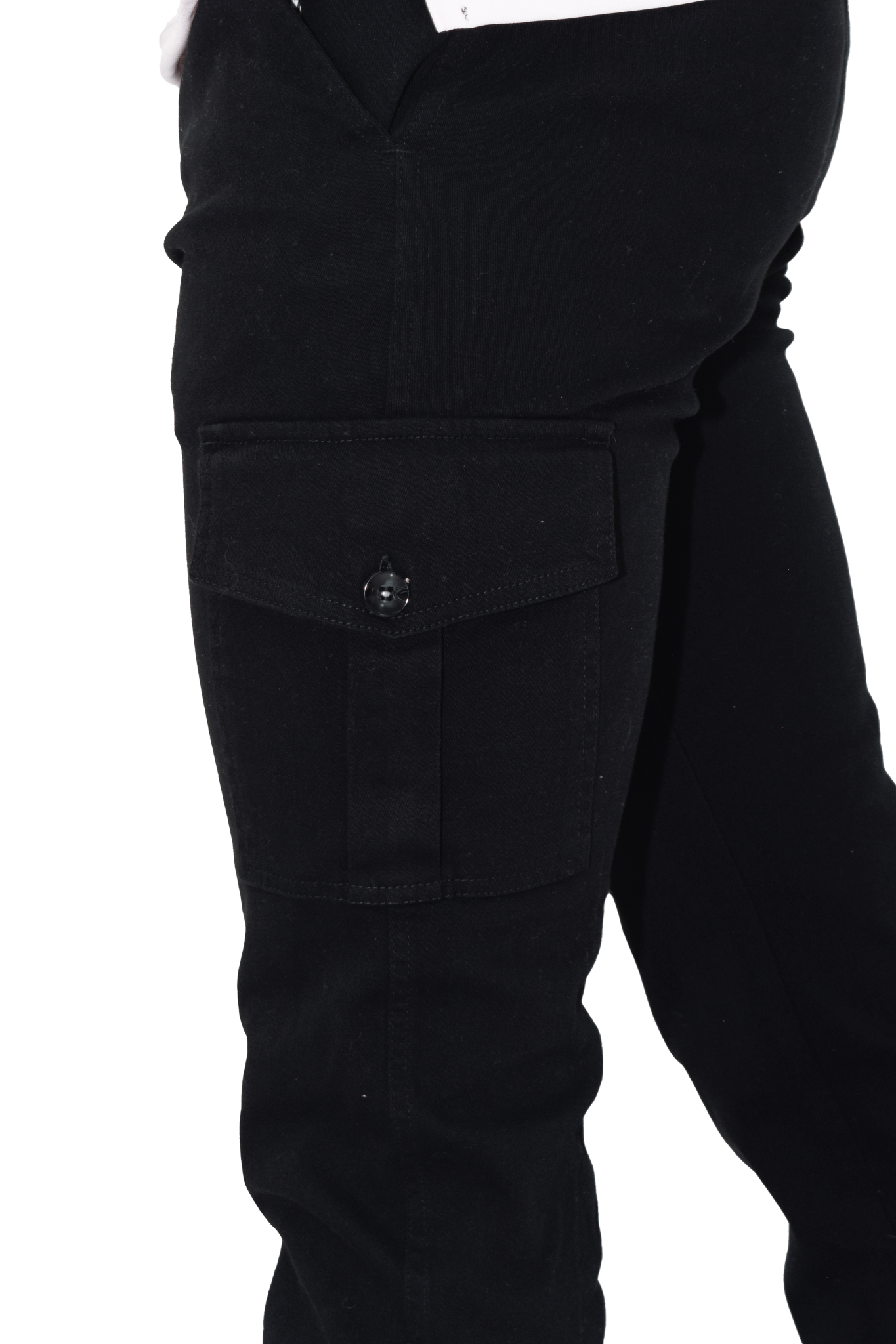 PANTALÓN CARGO JOGGER LORETO HOMBRE #Color_Negro