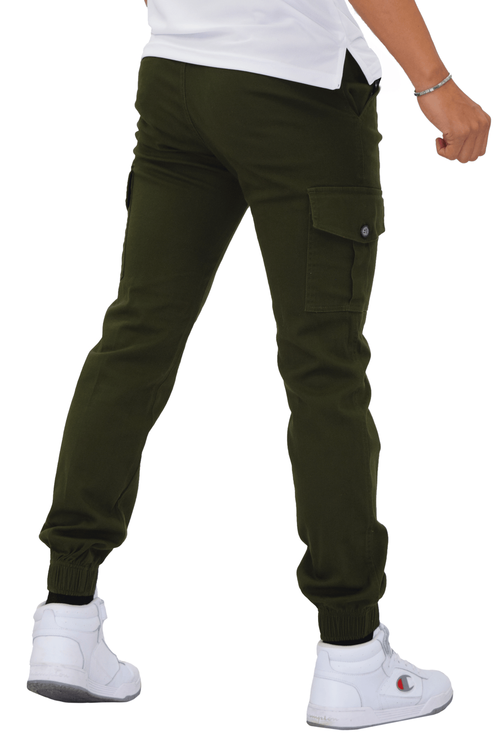 PANTALÓN CARGO JOGGER LORETO HOMBRE #Color_Verde