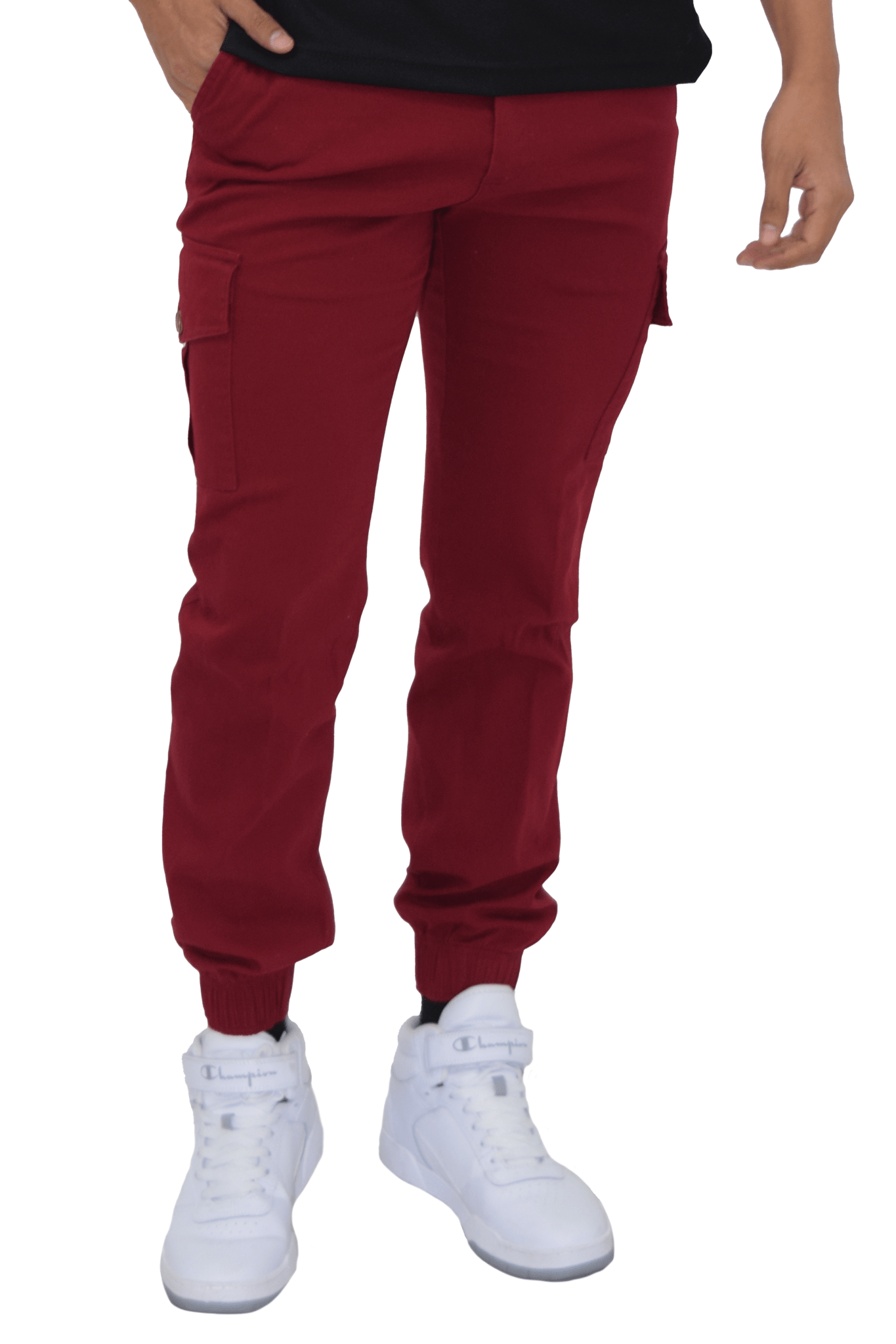 PANTALÓN CARGO JOGGER LORETO HOMBRE #Color_Rojo