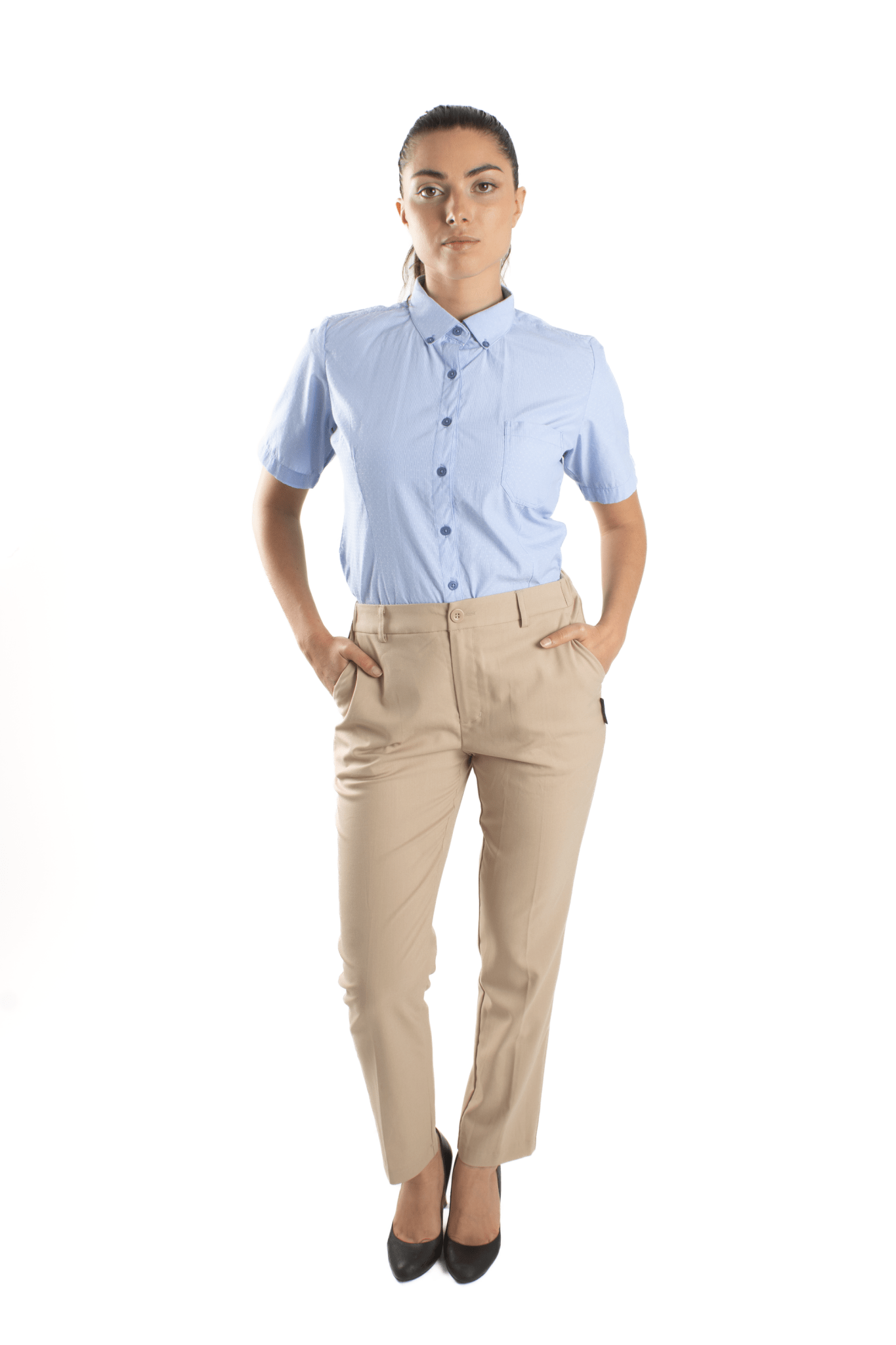 PANTALON RECTO VALENCIA DAMA #Color_Beige