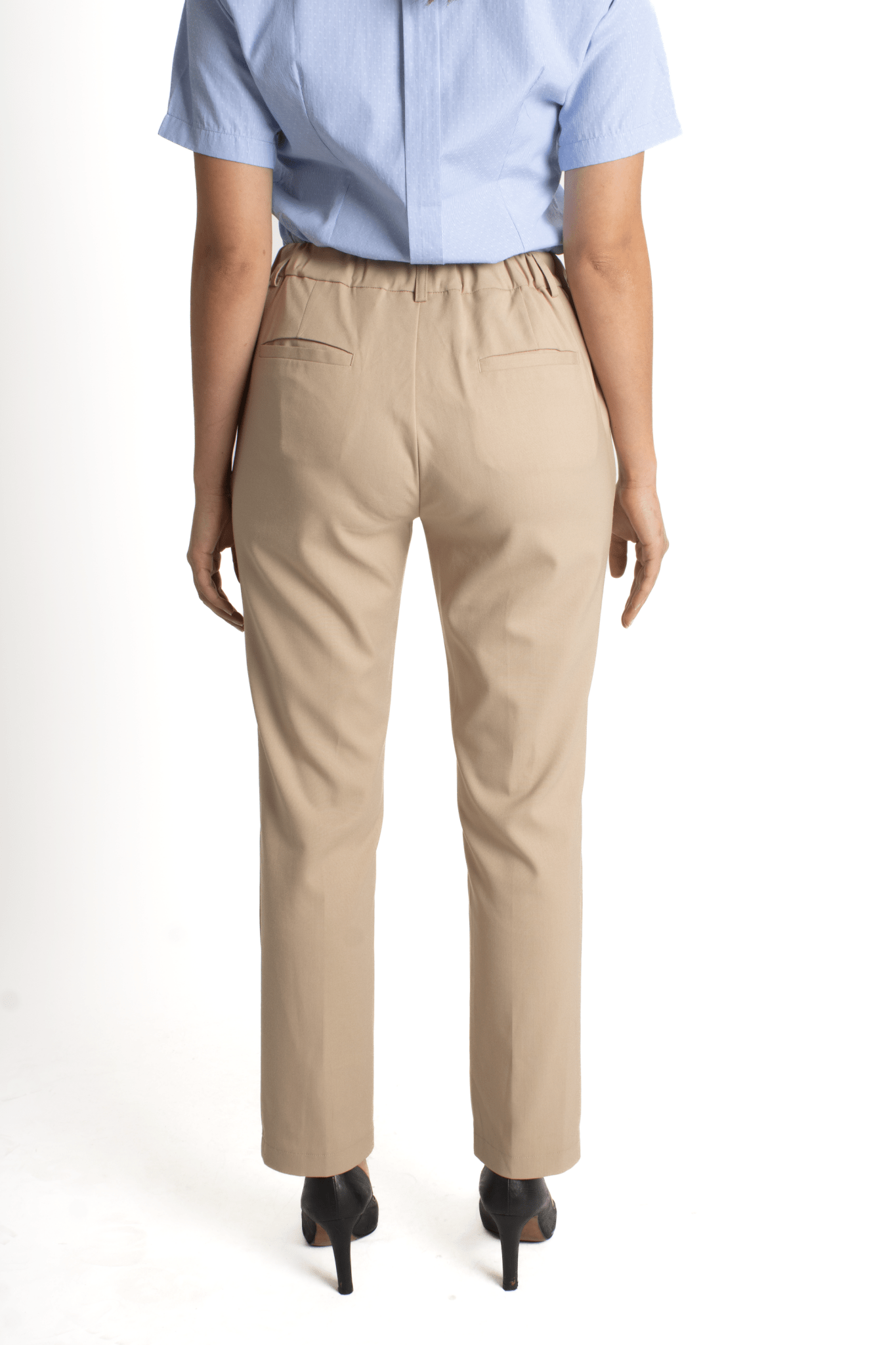 PANTALON RECTO VALENCIA DAMA #Color_Beige