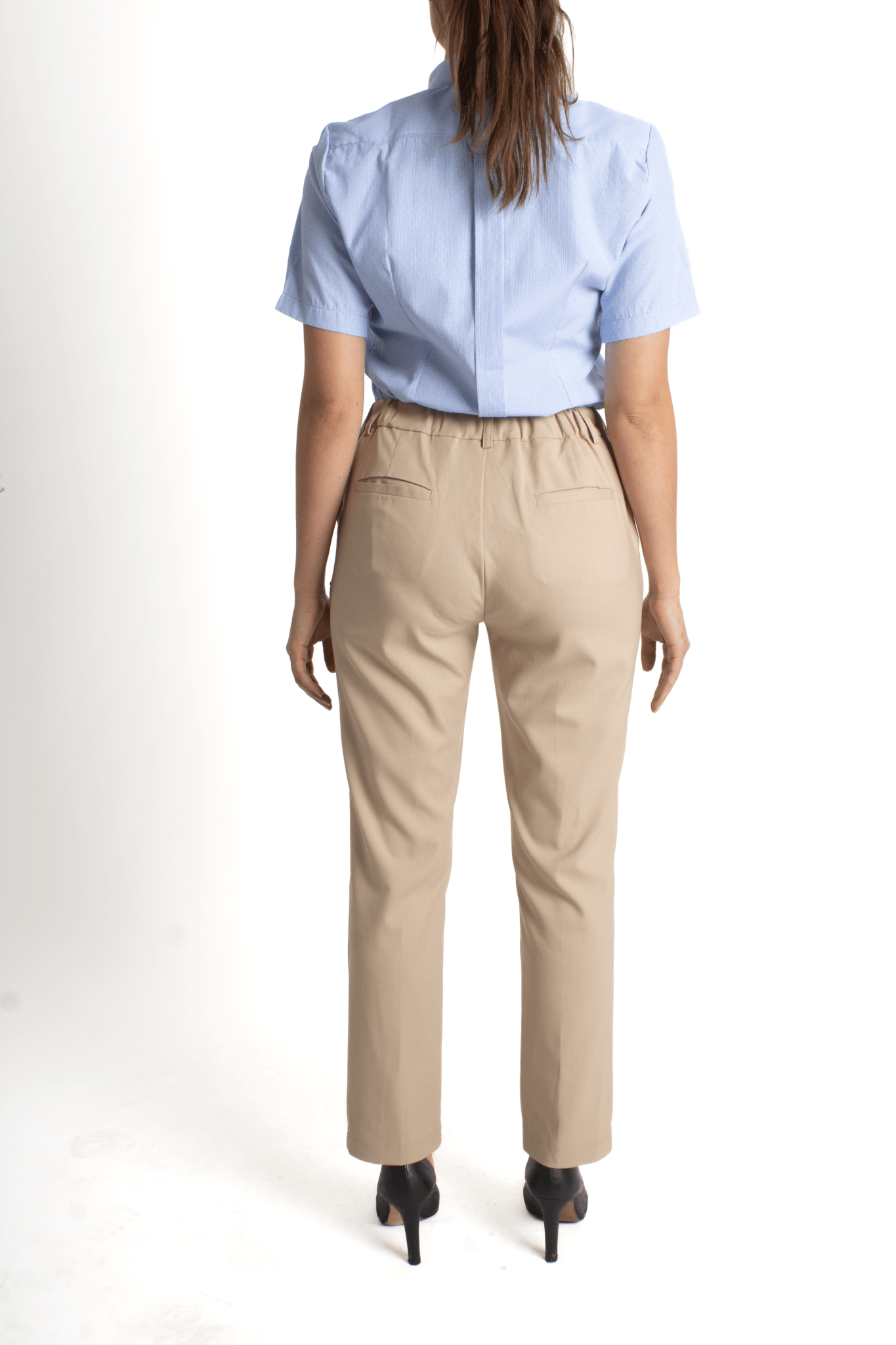 PANTALON RECTO VALENCIA DAMA #Color_Beige