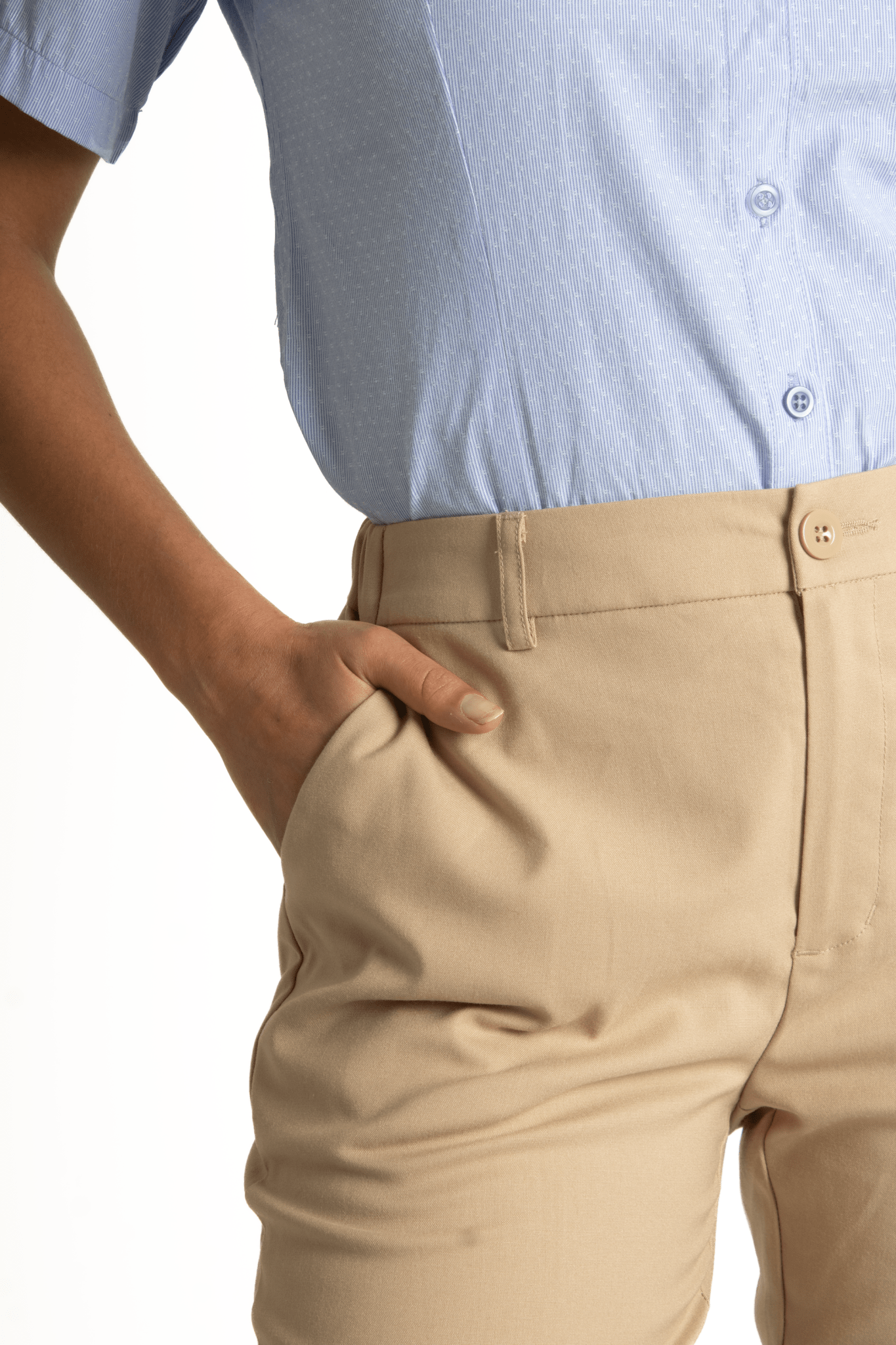 PANTALON RECTO VALENCIA DAMA #Color_Beige