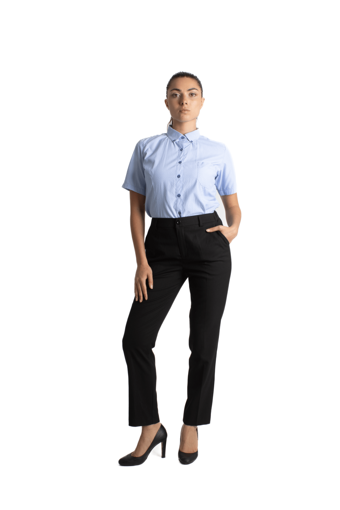 PANTALON RECTO VALENCIA DAMA #Color_Negro