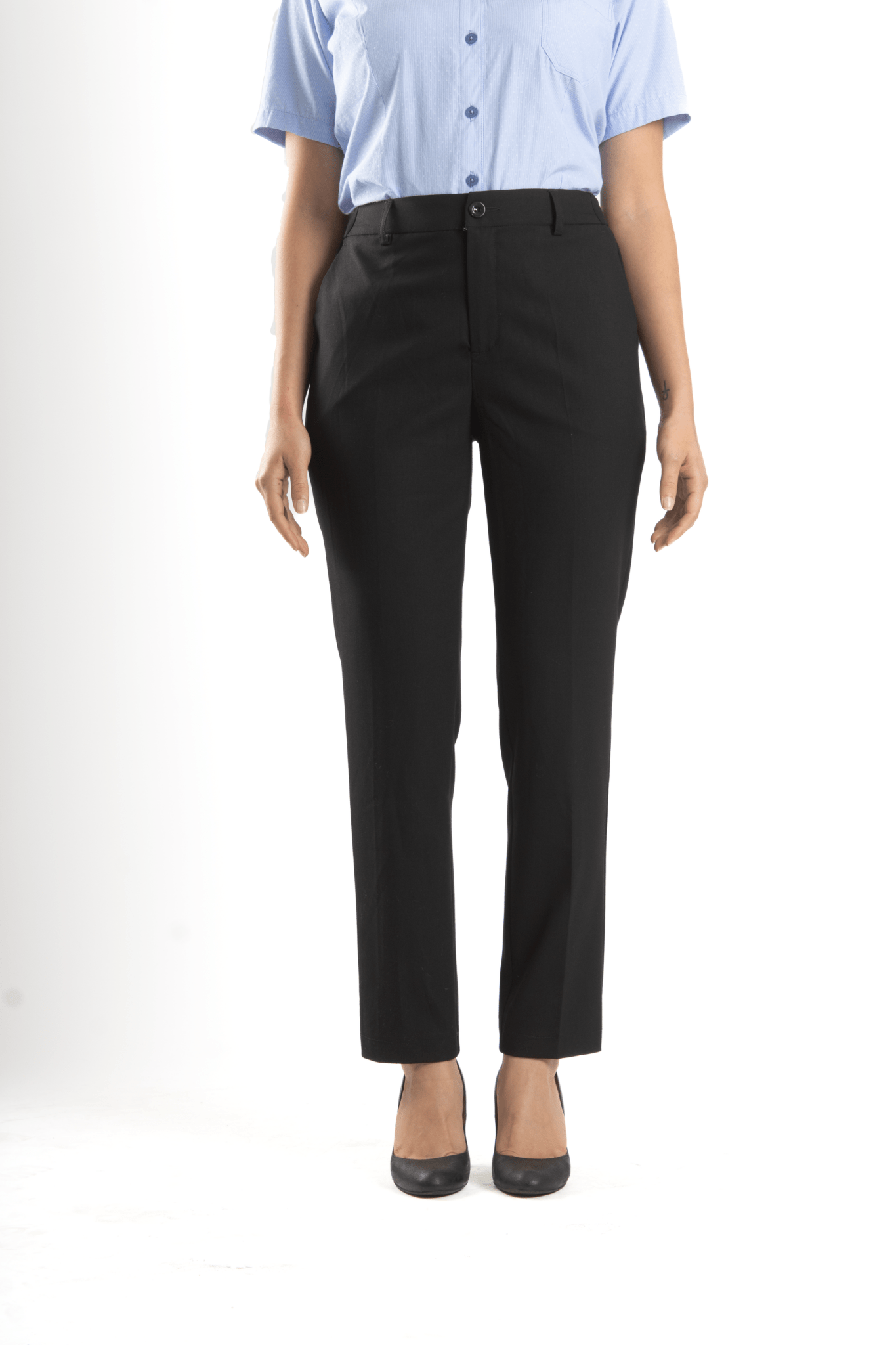 PANTALON RECTO VALENCIA DAMA #Color_Negro