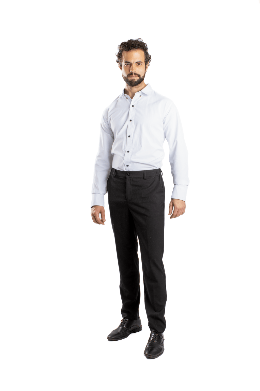 PANTALON RECTO VALENCIA CABALLERO #Color_Negro