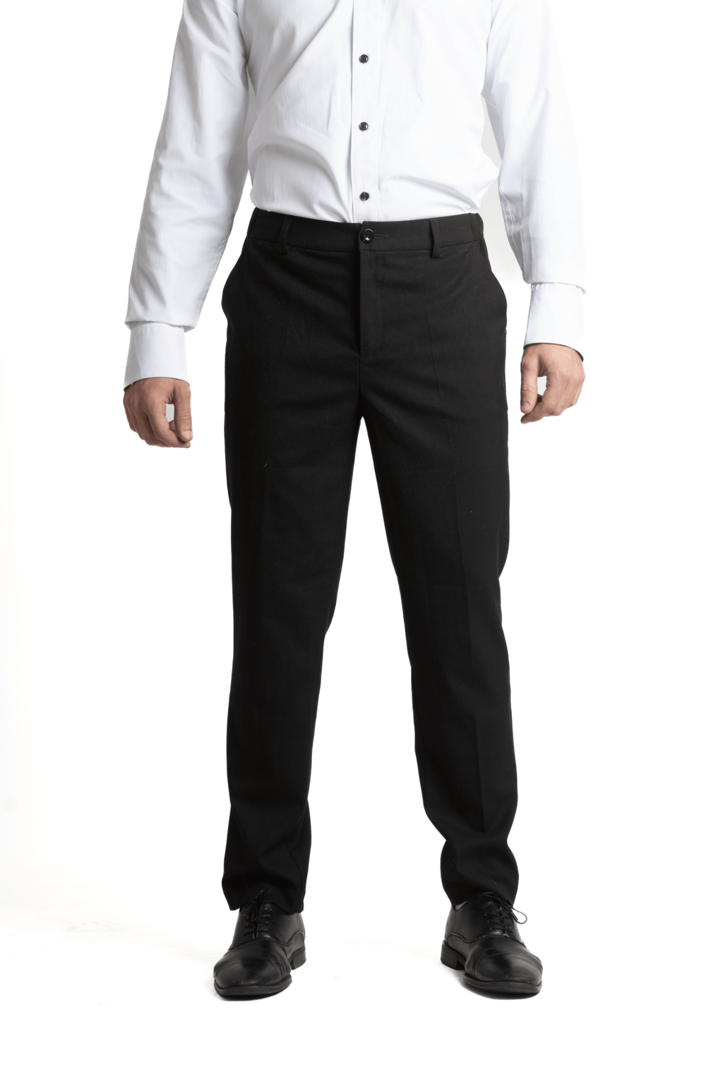 PANTALON RECTO VALENCIA CABALLERO #Color_Negro