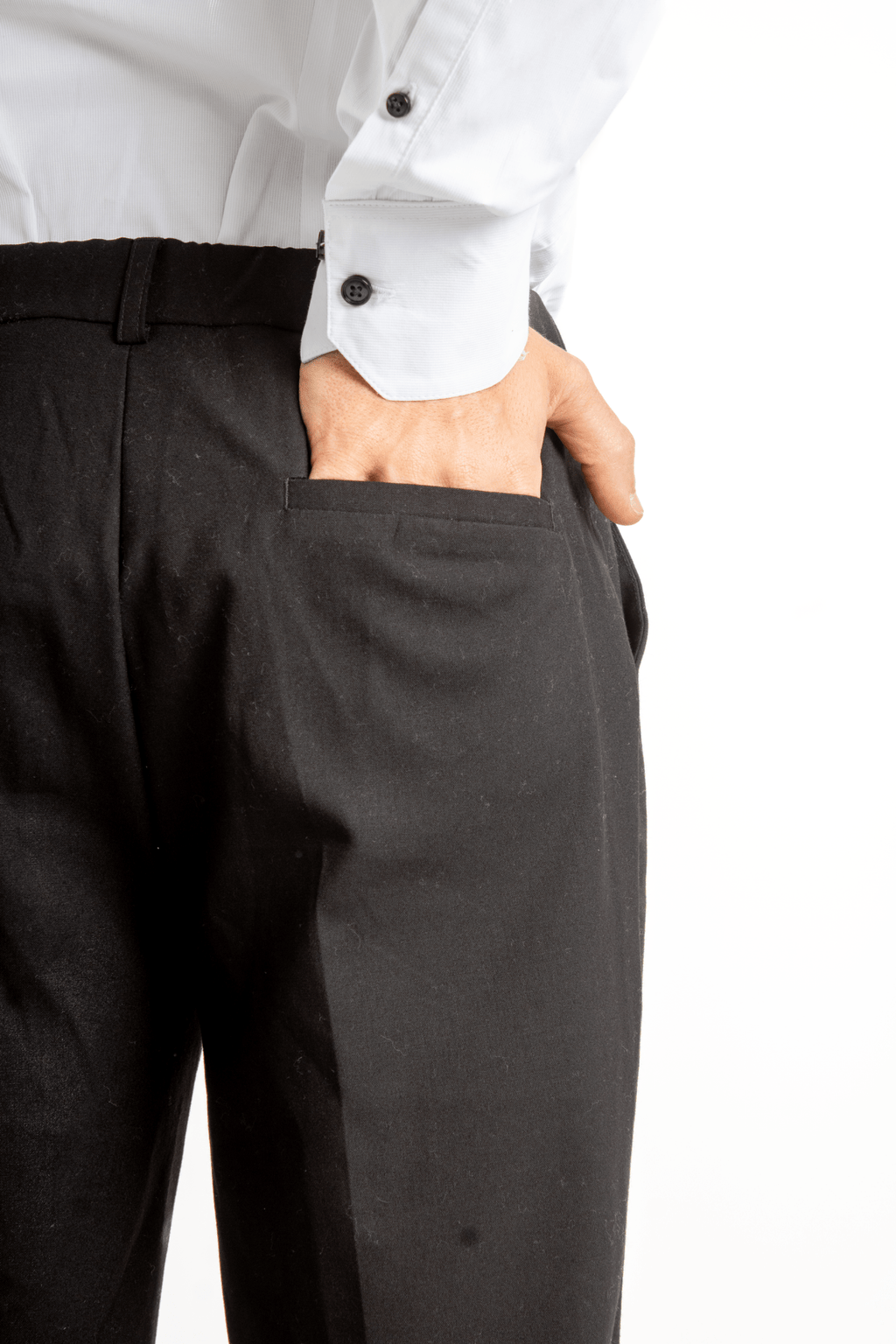 PANTALON RECTO VALENCIA CABALLERO #Color_Negro