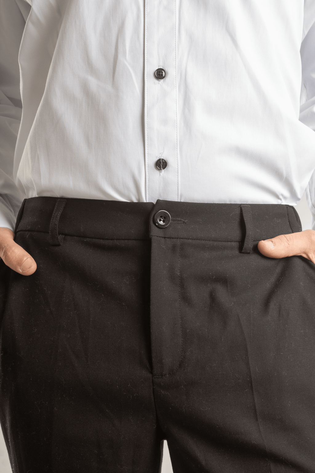 PANTALON RECTO VALENCIA CABALLERO #Color_Negro