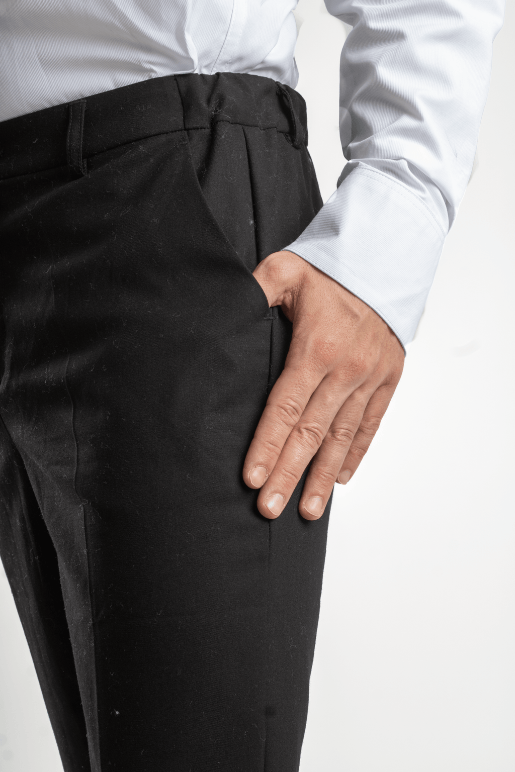 PANTALON RECTO VALENCIA CABALLERO #Color_Negro