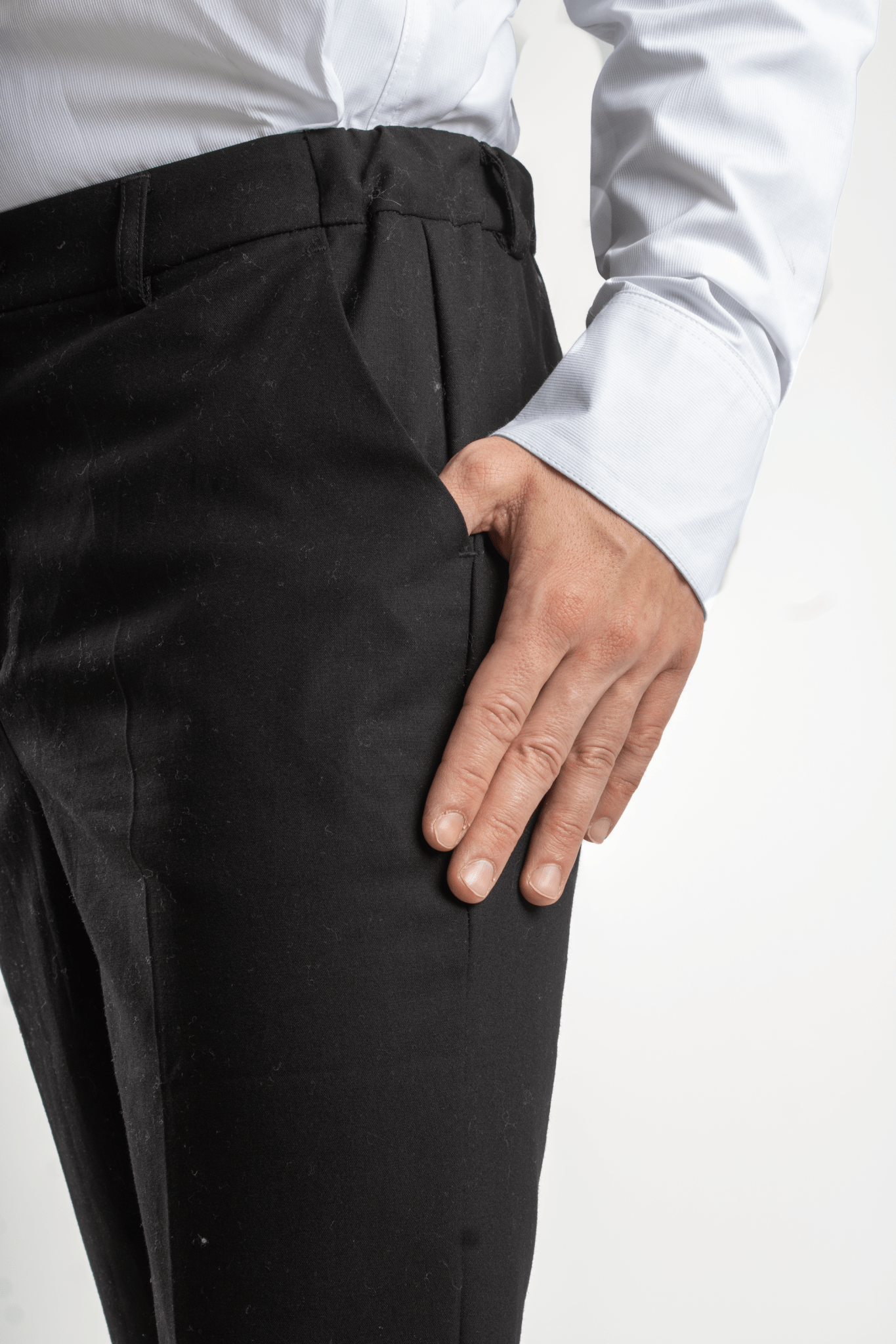PANTALON RECTO VALENCIA CABALLERO #Color_Negro
