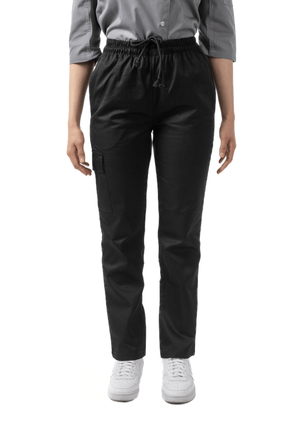 PANTALON DELHI CHEF DAMA #Color_Negro