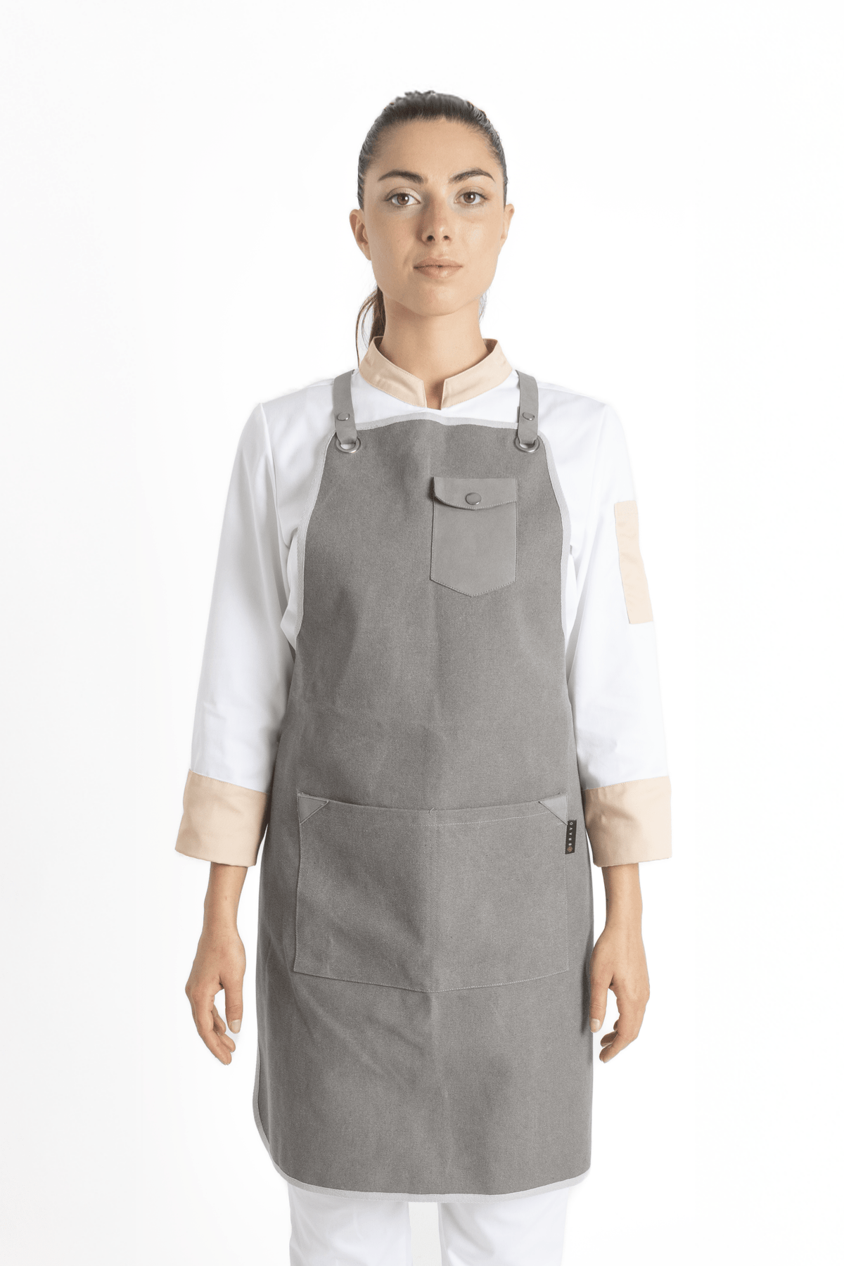 MANDIL SORRENTO PETO UNISEX #Color_Gris
 
