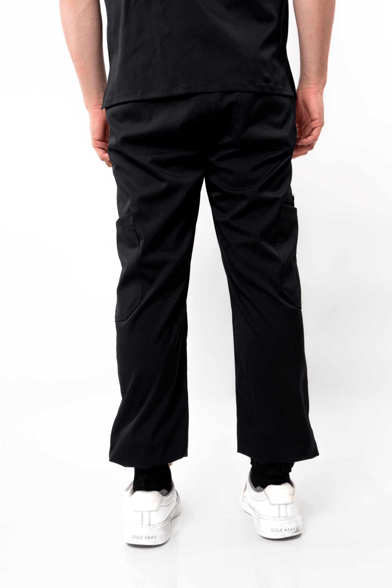 PANTALÓN MÉDICO JOGGER PARA SCRUB ATENAS HOMBRE #Color_Negro