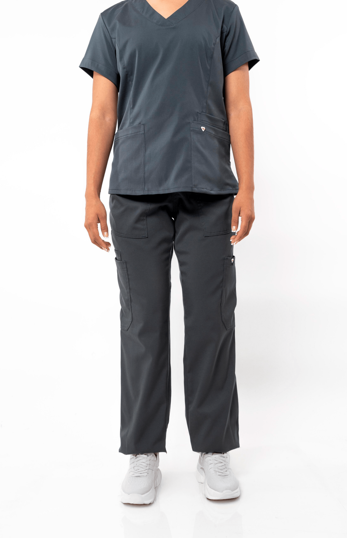 PANTALÓN MÉDICO JOGGER PARA SCRUB ATENAS MUJER #Color_Gris