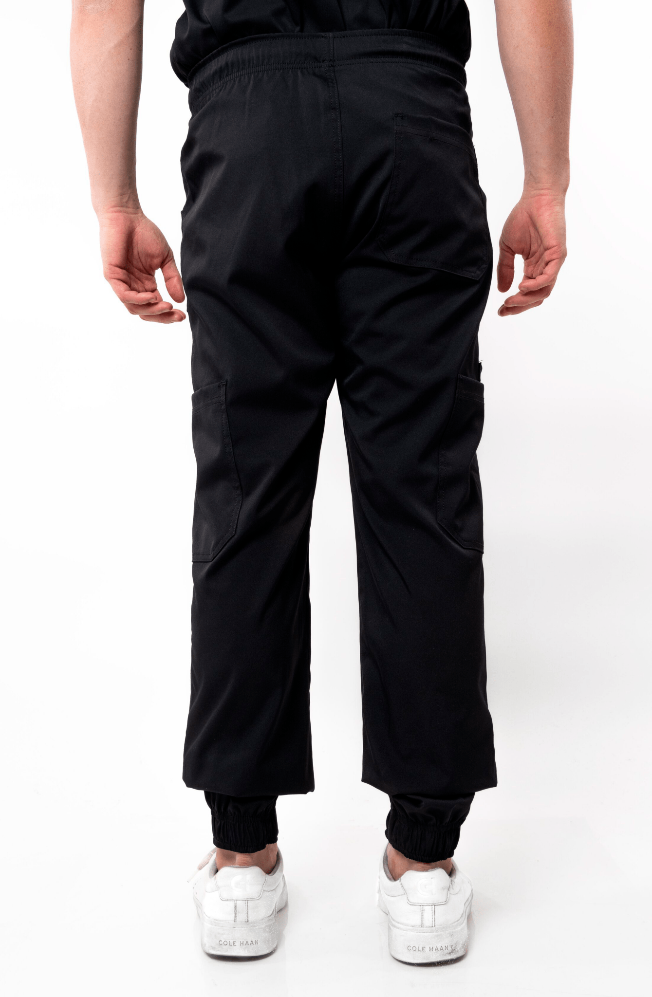PANTALÓN MÉDICO JOGGER PARA SCRUB ATENAS HOMBRE #Color_Negro