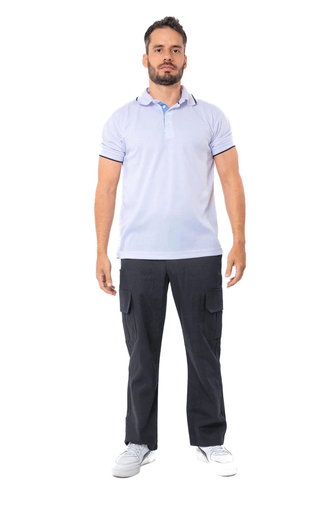 PANTALÓN DE TRABAJO TIPO CARGO TORONTO HOMBRE #Color_Gris