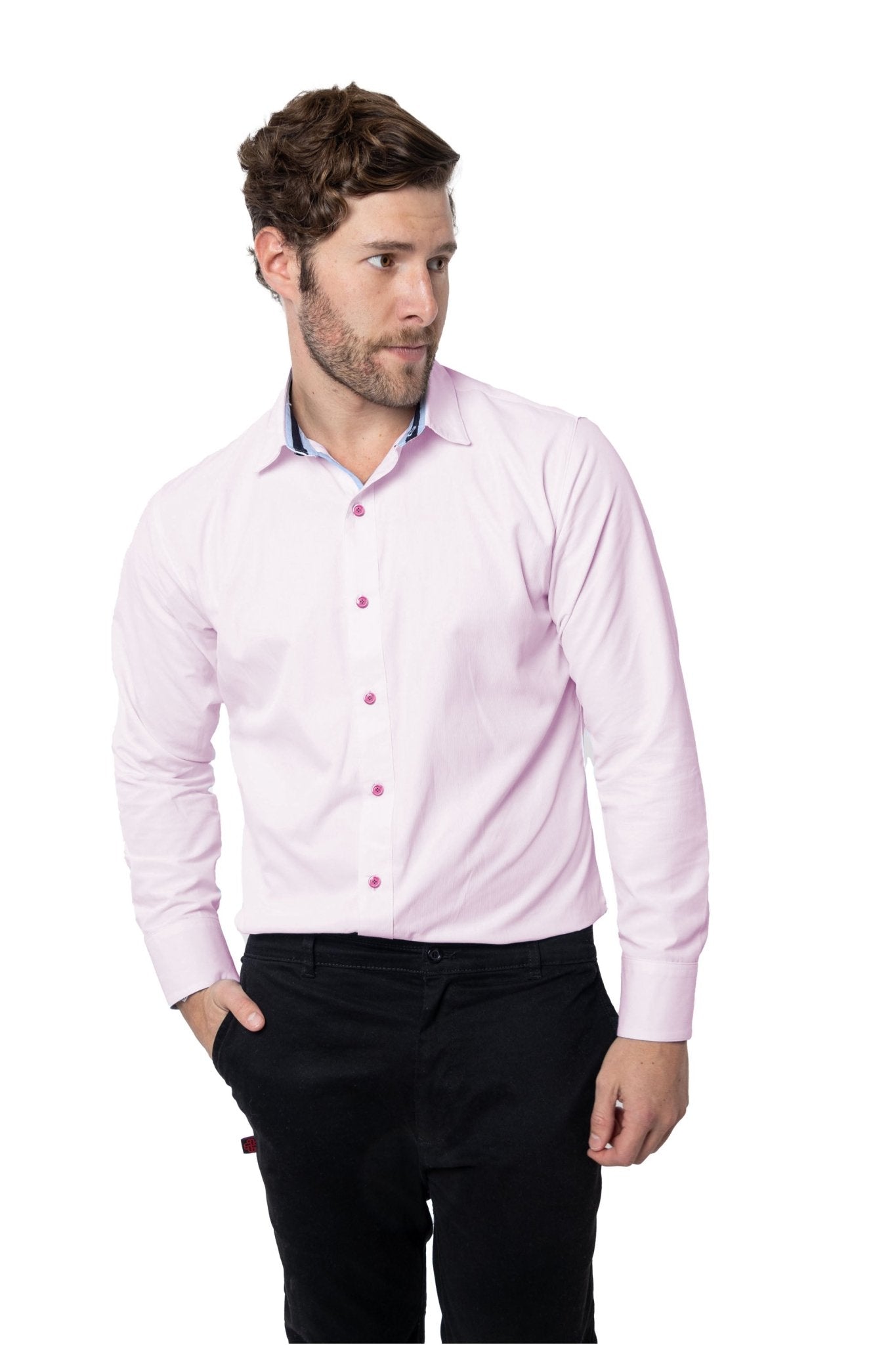 CAMISA FORMAL SLIM FIT MANGA LARGA BIRMINGHAM HOMBRE