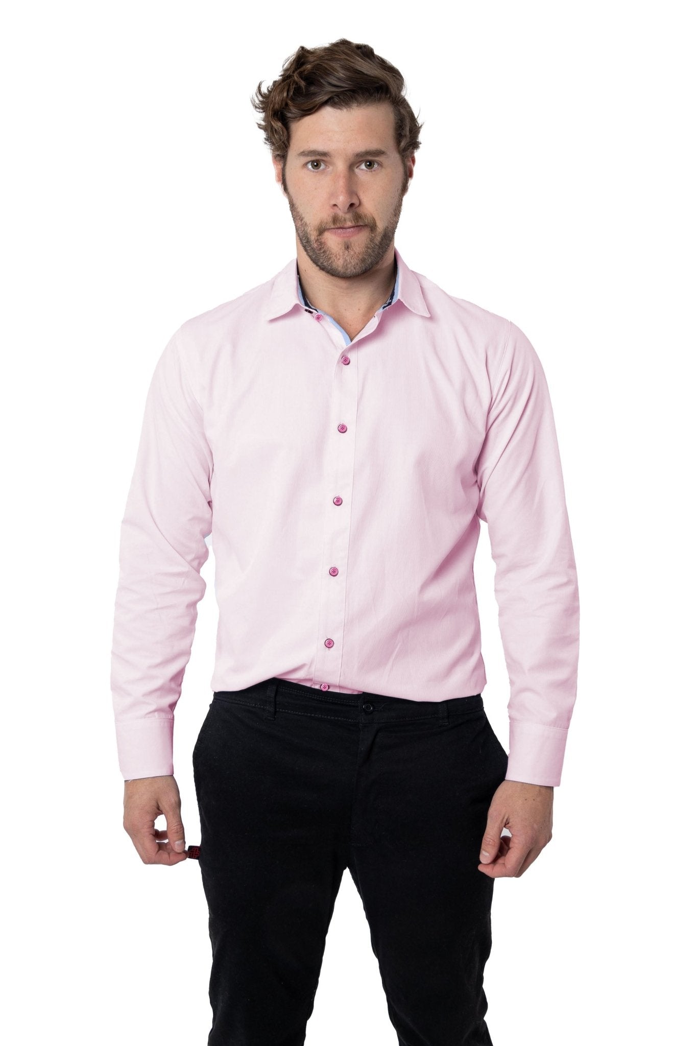 CAMISA FORMAL SLIM FIT MANGA LARGA BIRMINGHAM HOMBRE
