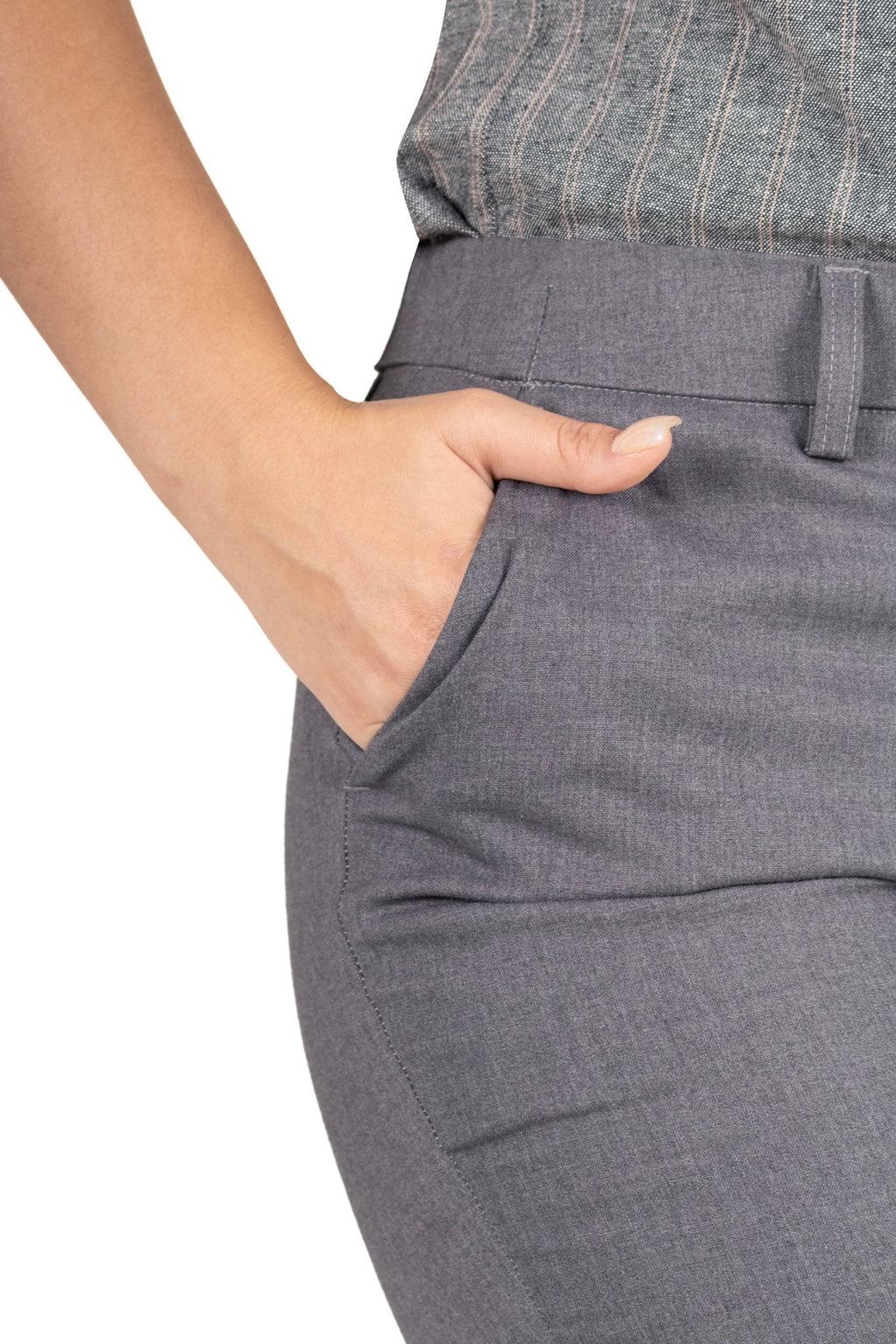 PANTALON RECTO VALENCIA DAMA #Color_Gris