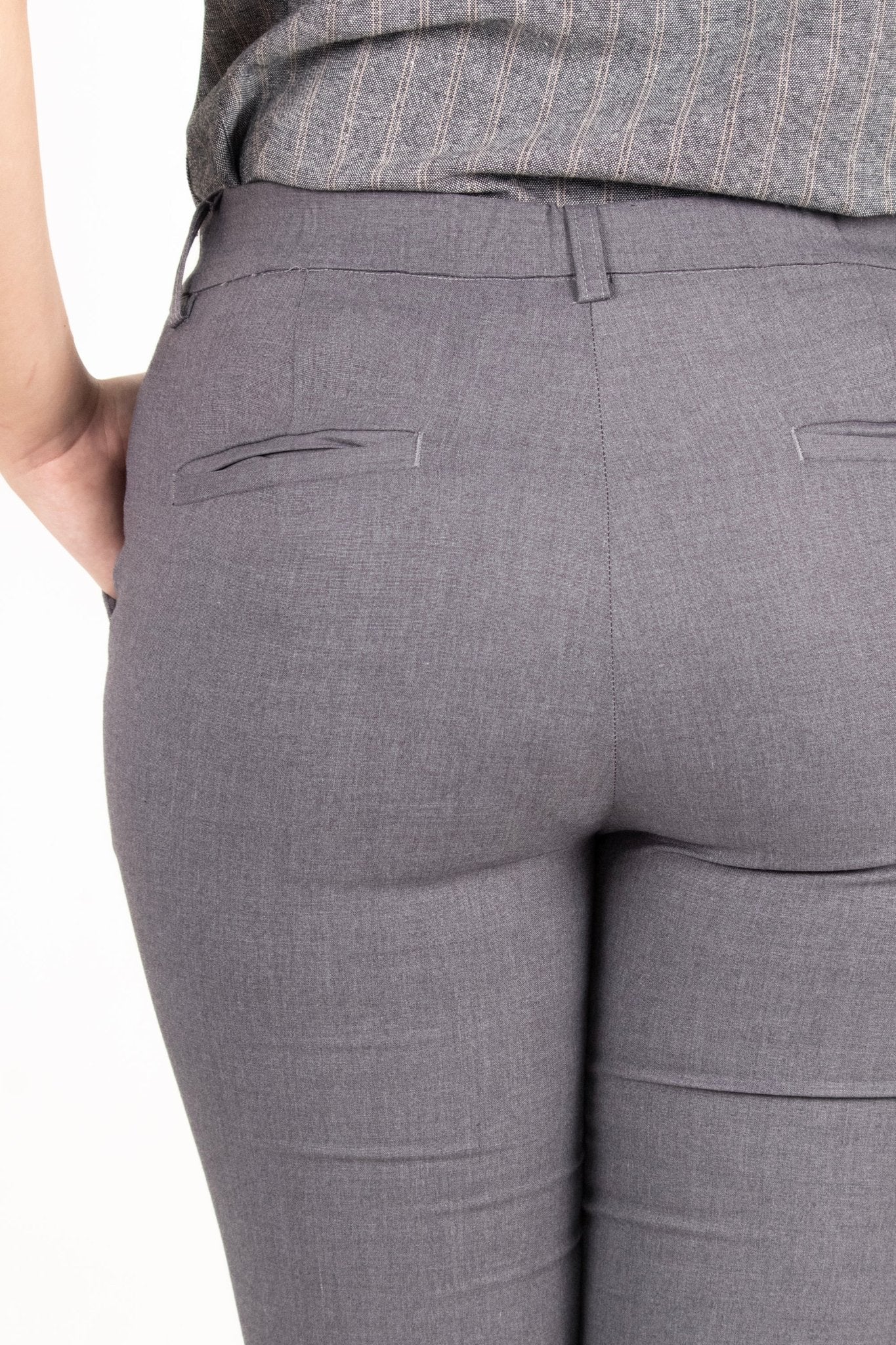 PANTALON RECTO VALENCIA DAMA #Color_Gris