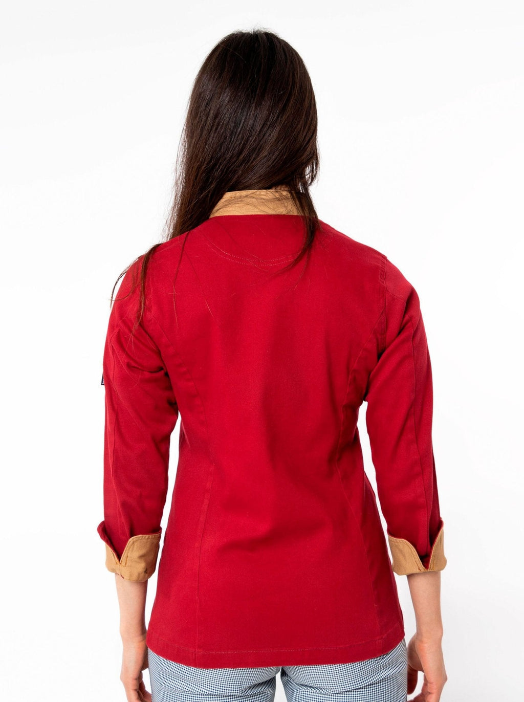 FILIPINA CHEF CORTE REGULAR MILÁN MUJER #Color_Rojo