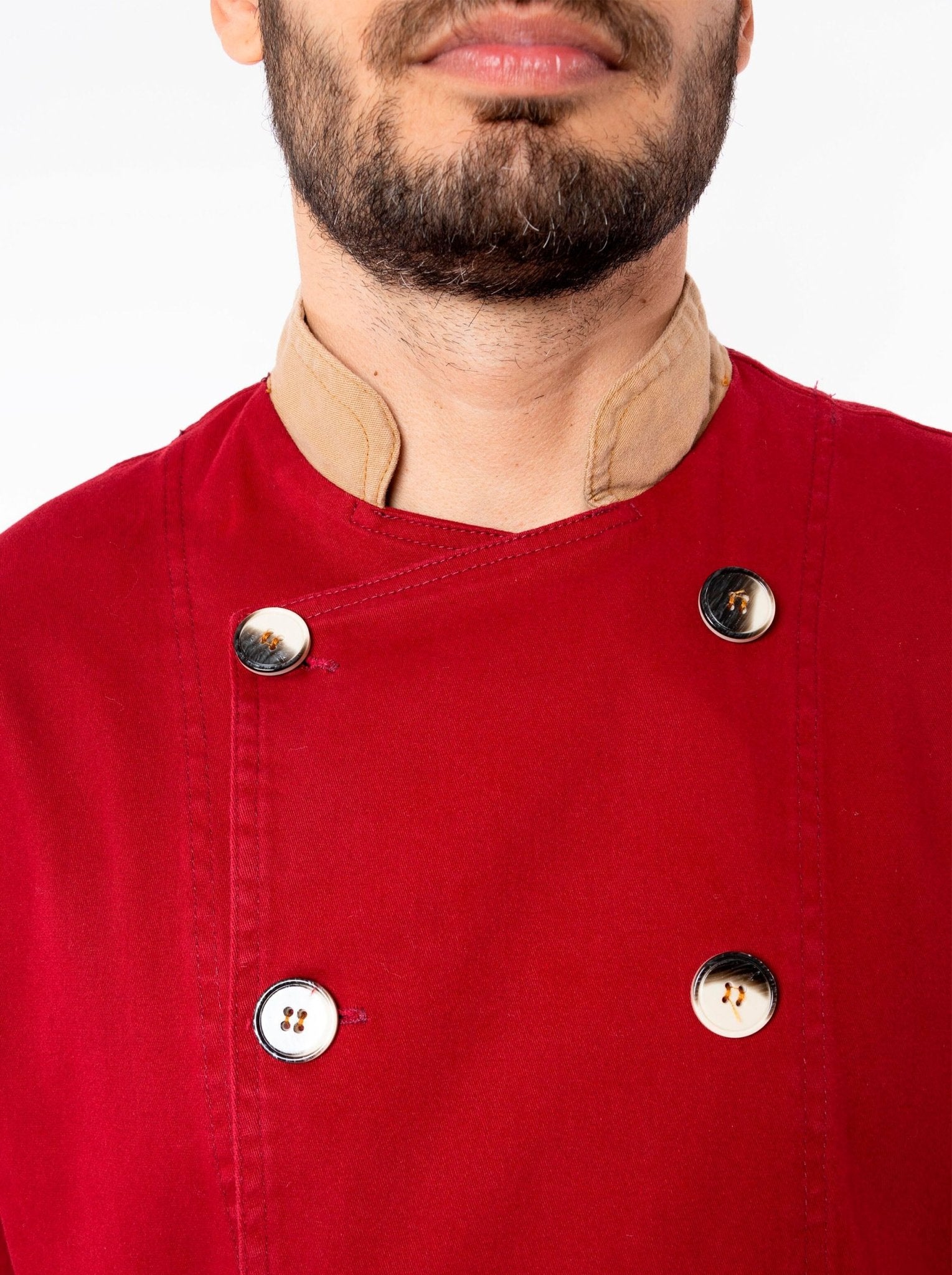 FILIPINA CHEF CORTE REGULAR MILÁN HOMBRE #Color_Rojo
