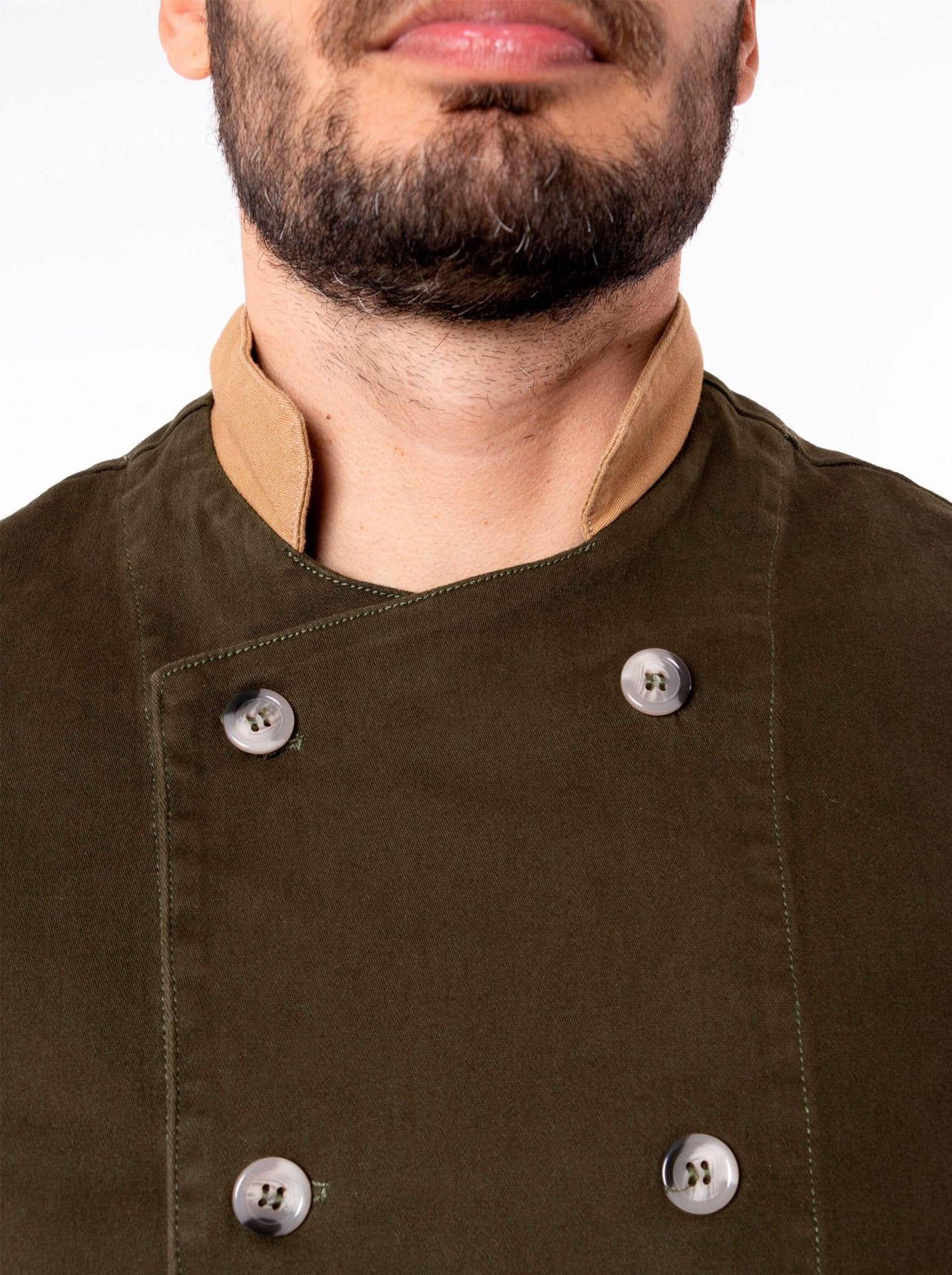 FILIPINA CHEF CORTE REGULAR MILÁN HOMBRE #Color_Verde Oliva